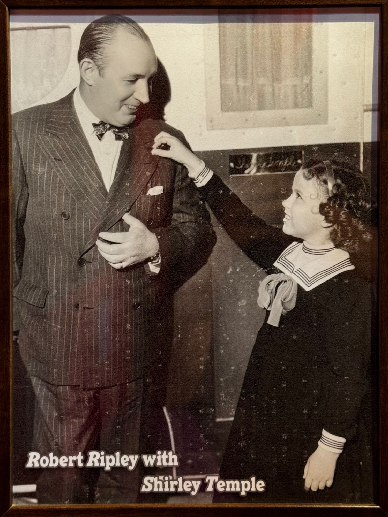 Ripley's Robert Ripley and Shirley Temple