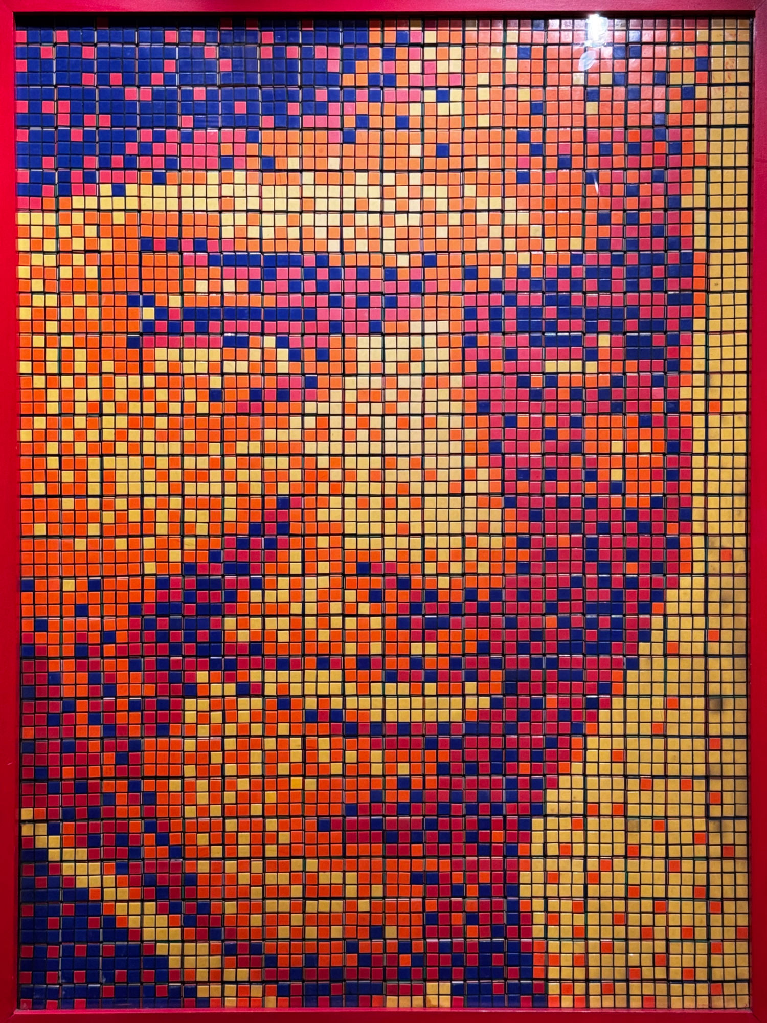 Ripley's Portraits Frank Sinatra Rubik's Cubes
