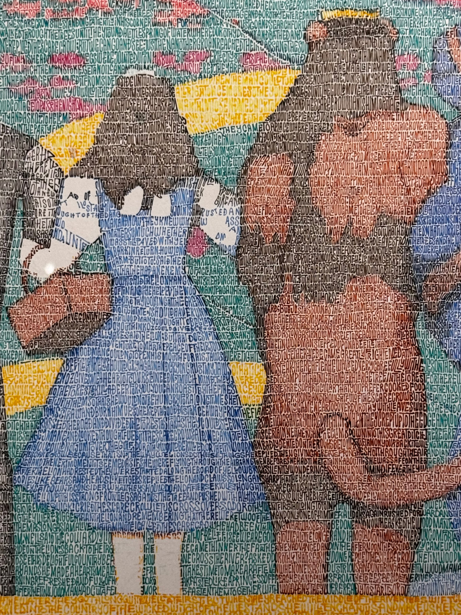 Ripley's Script Painting The Wizard of Oz Dorothy