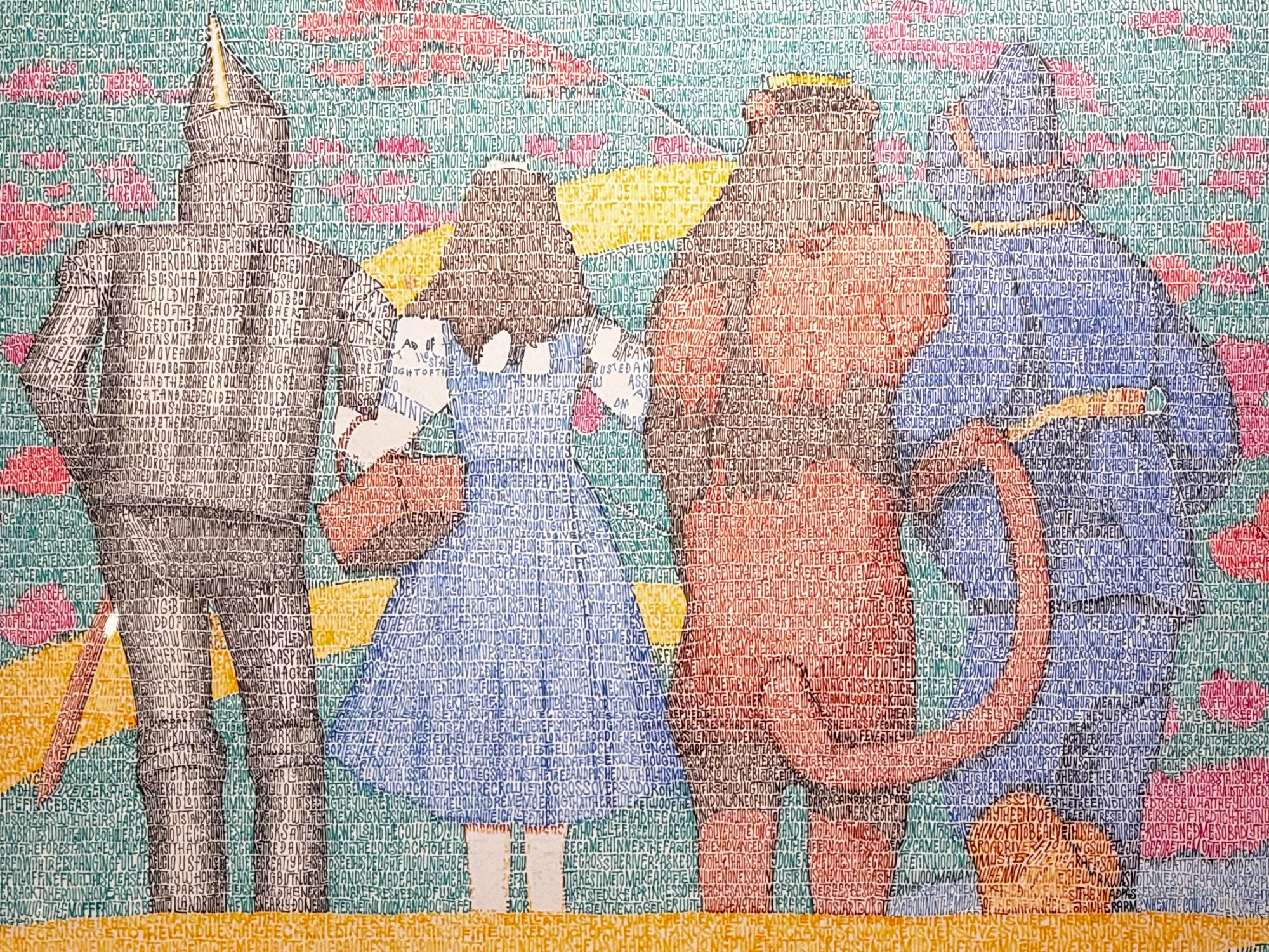 Ripley's Script Painting The Wizard of Oz