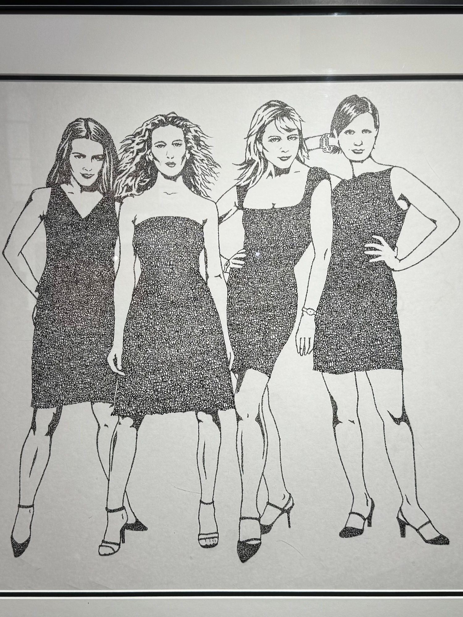 Ripley's Script Portrait Sex and the City