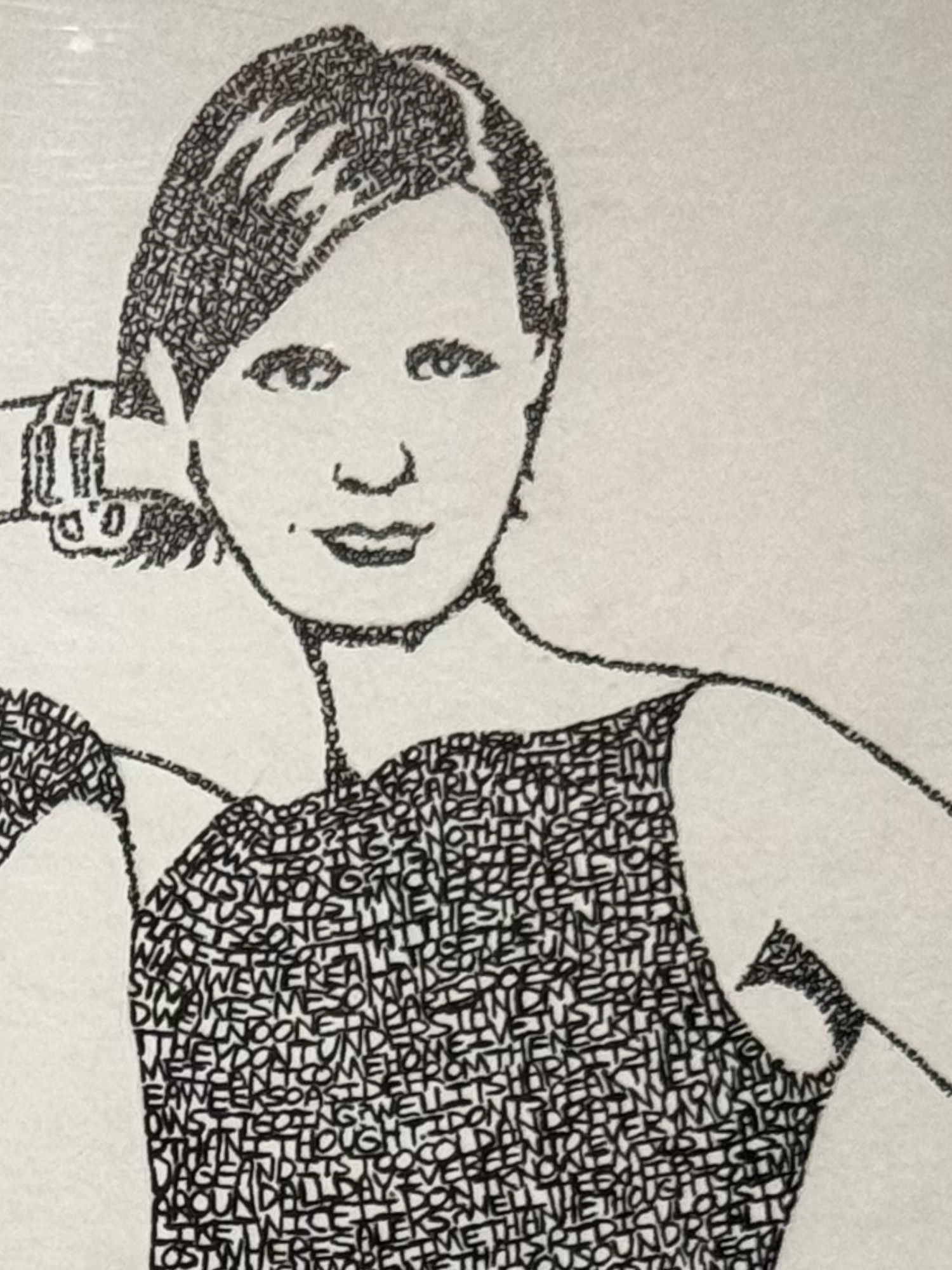 Ripley's Sex and the City Portrait Cynthia Nixon