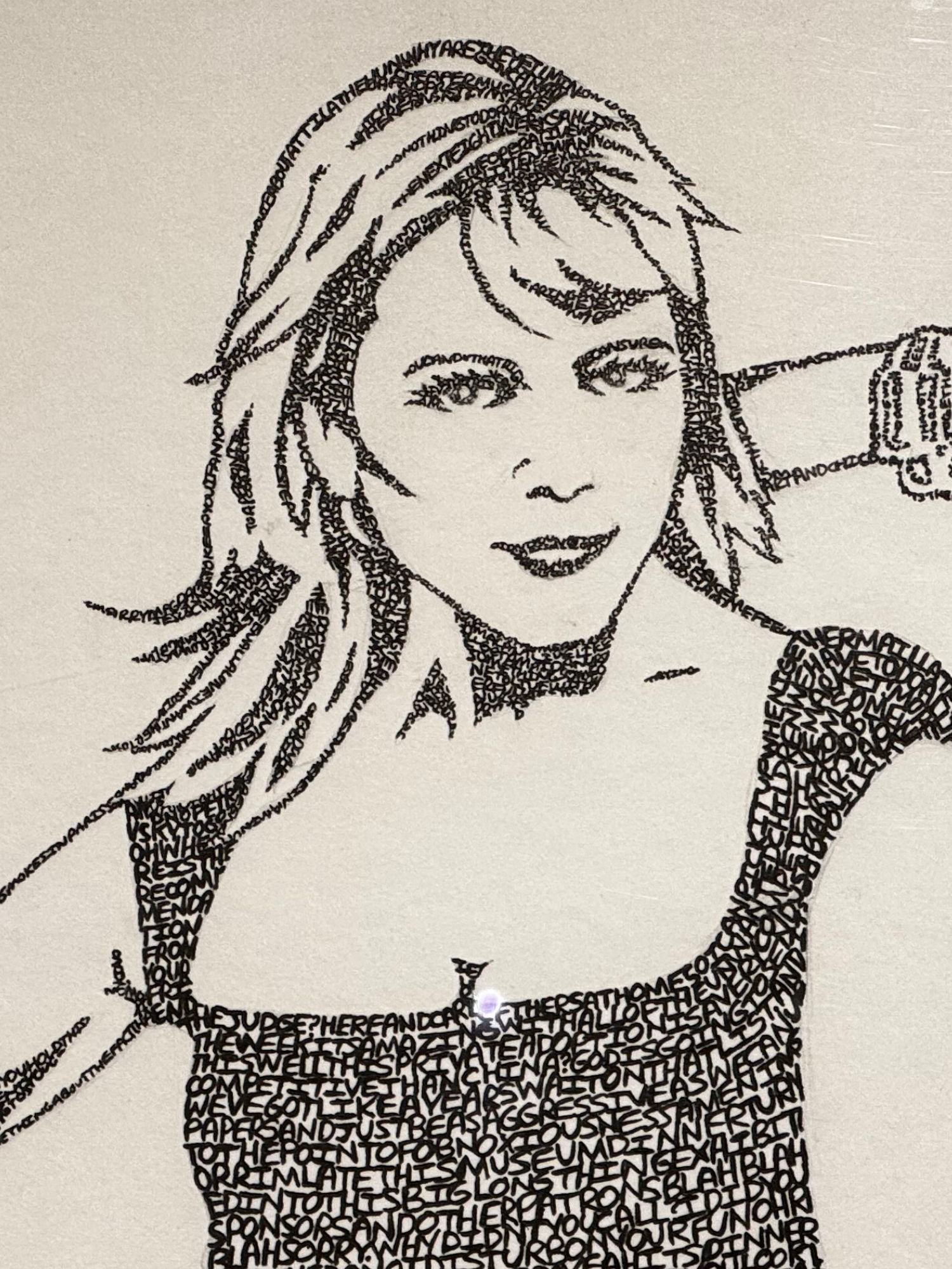 Ripley's Sex and the City Portrait Kim Cattrall