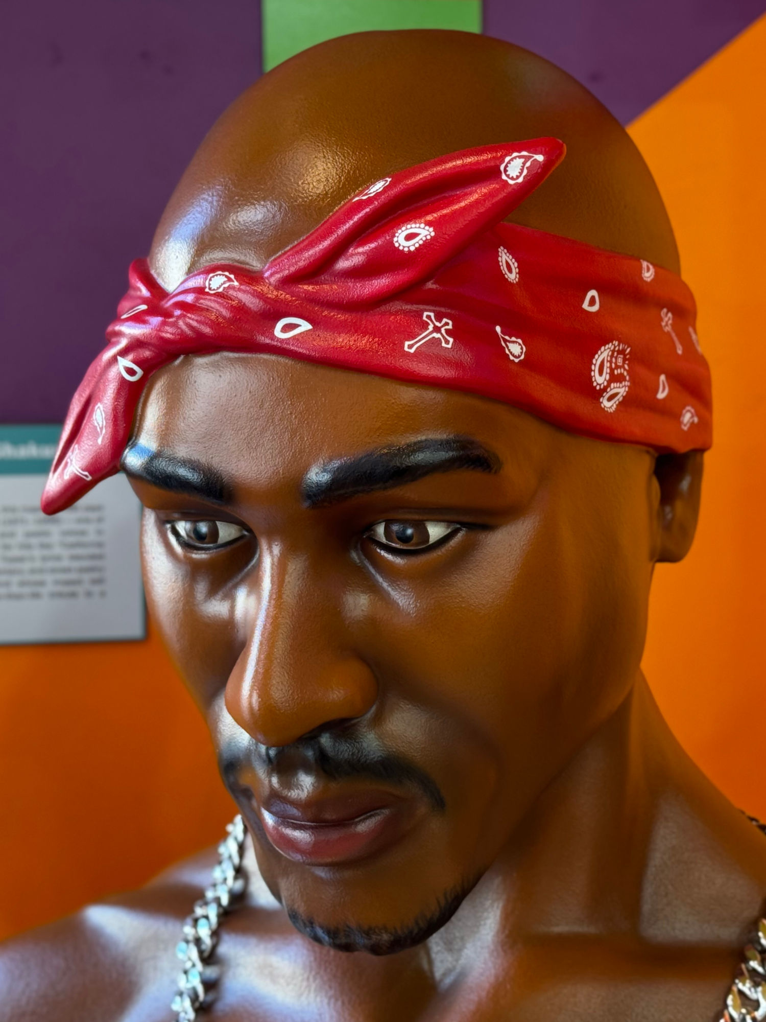 Ripley's Tupac Shakur Bust Left