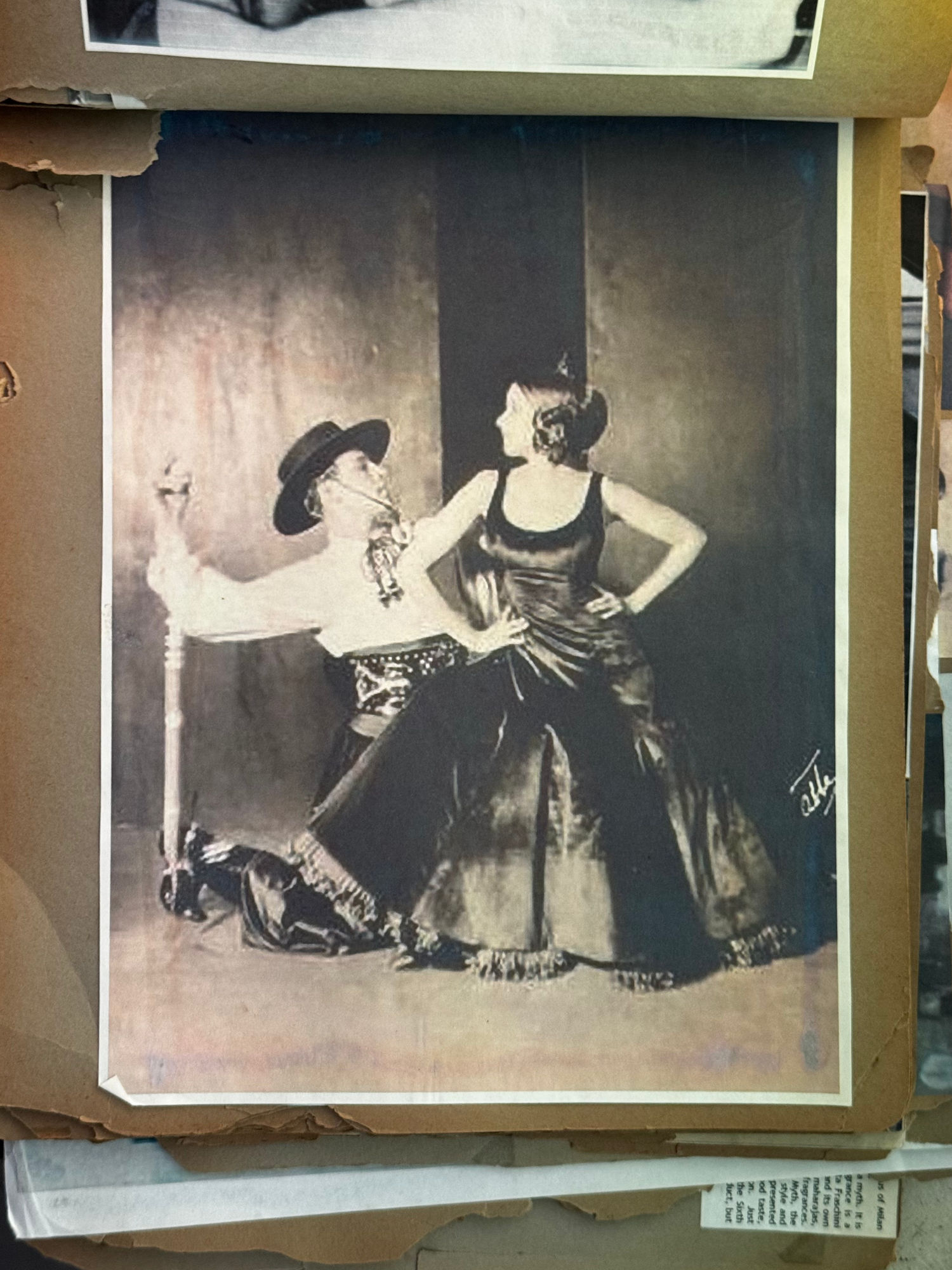 Rudolph Valentino And Natacha Rambova