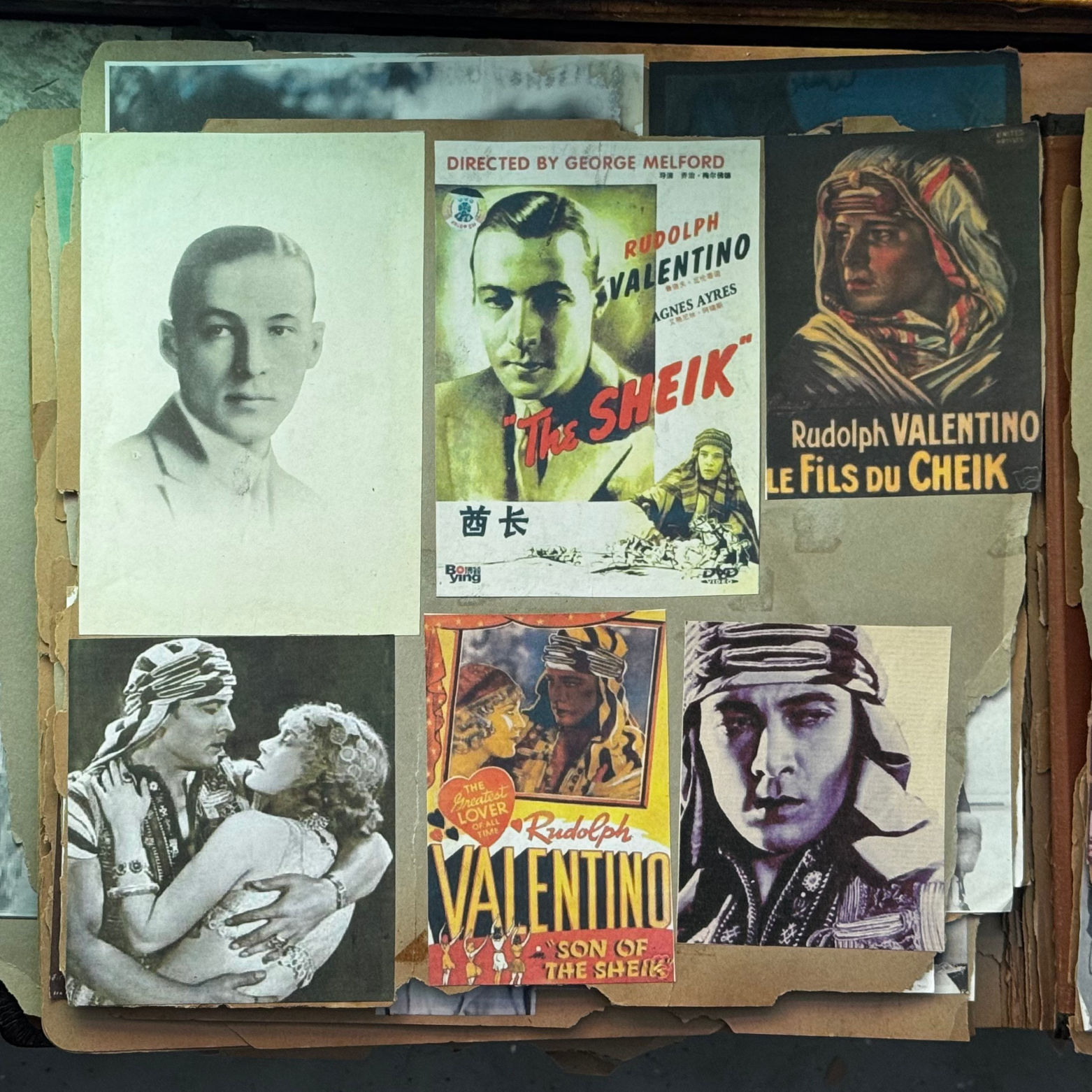 Rudolph Valentino The Sheik Photos