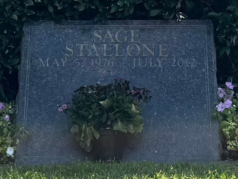 Westwood Village Memorial Park Sage Stallone
