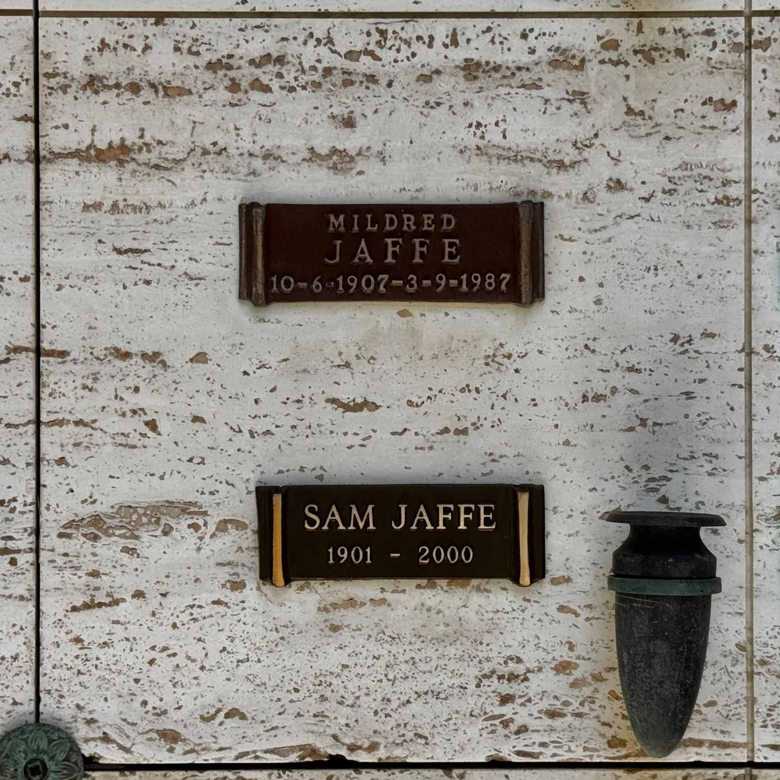 Westwood Village Memorial Park Sam Jaffe