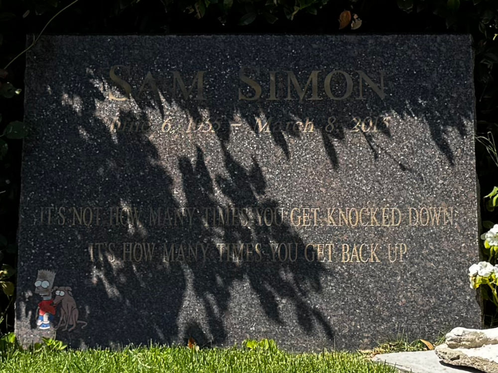 Westwood Village Memorial Park Sam Simon