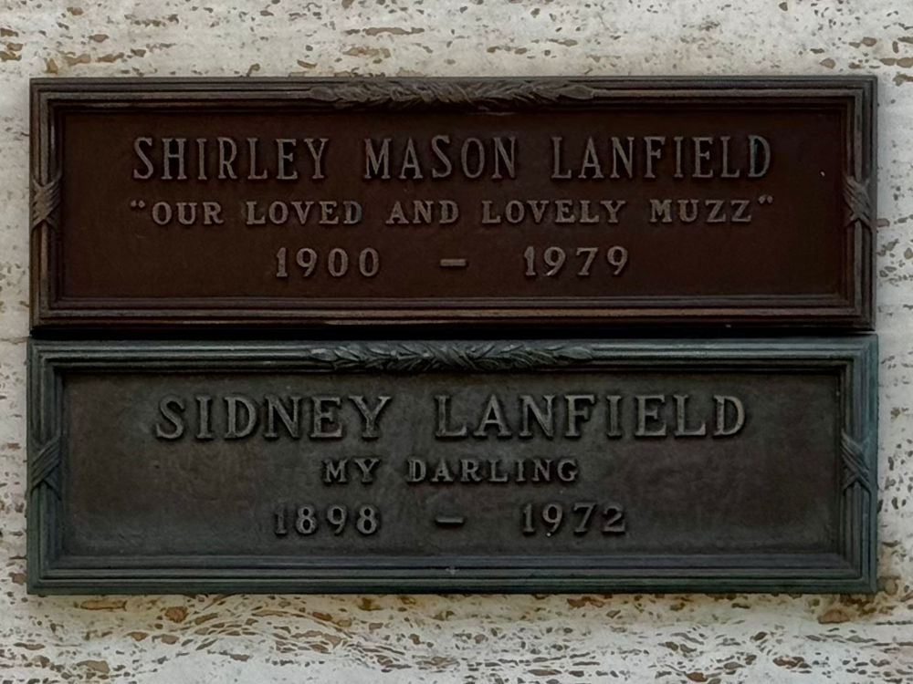 Westwood Village Memorial Park Shirley Mason