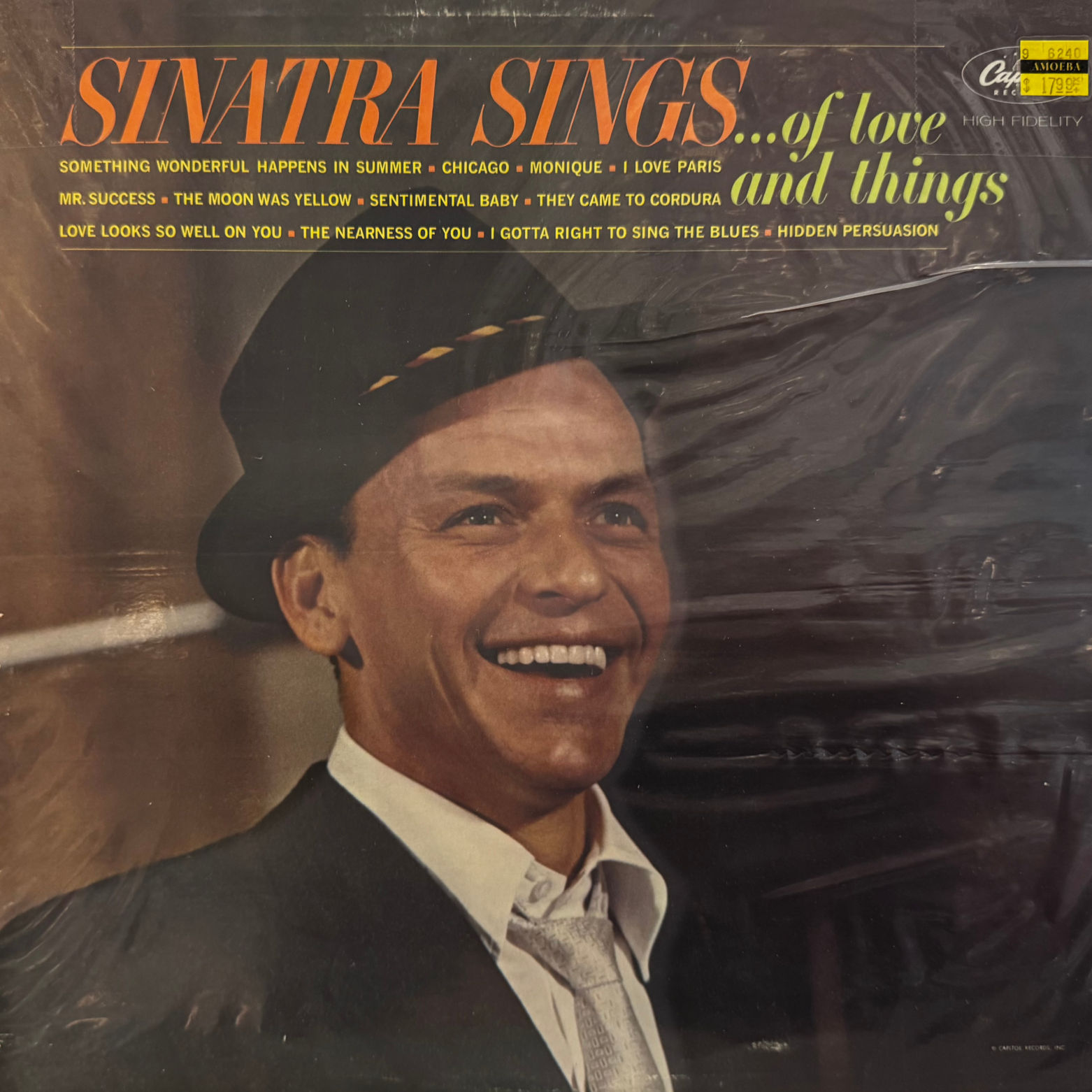 Sinatra Sings Album Cover