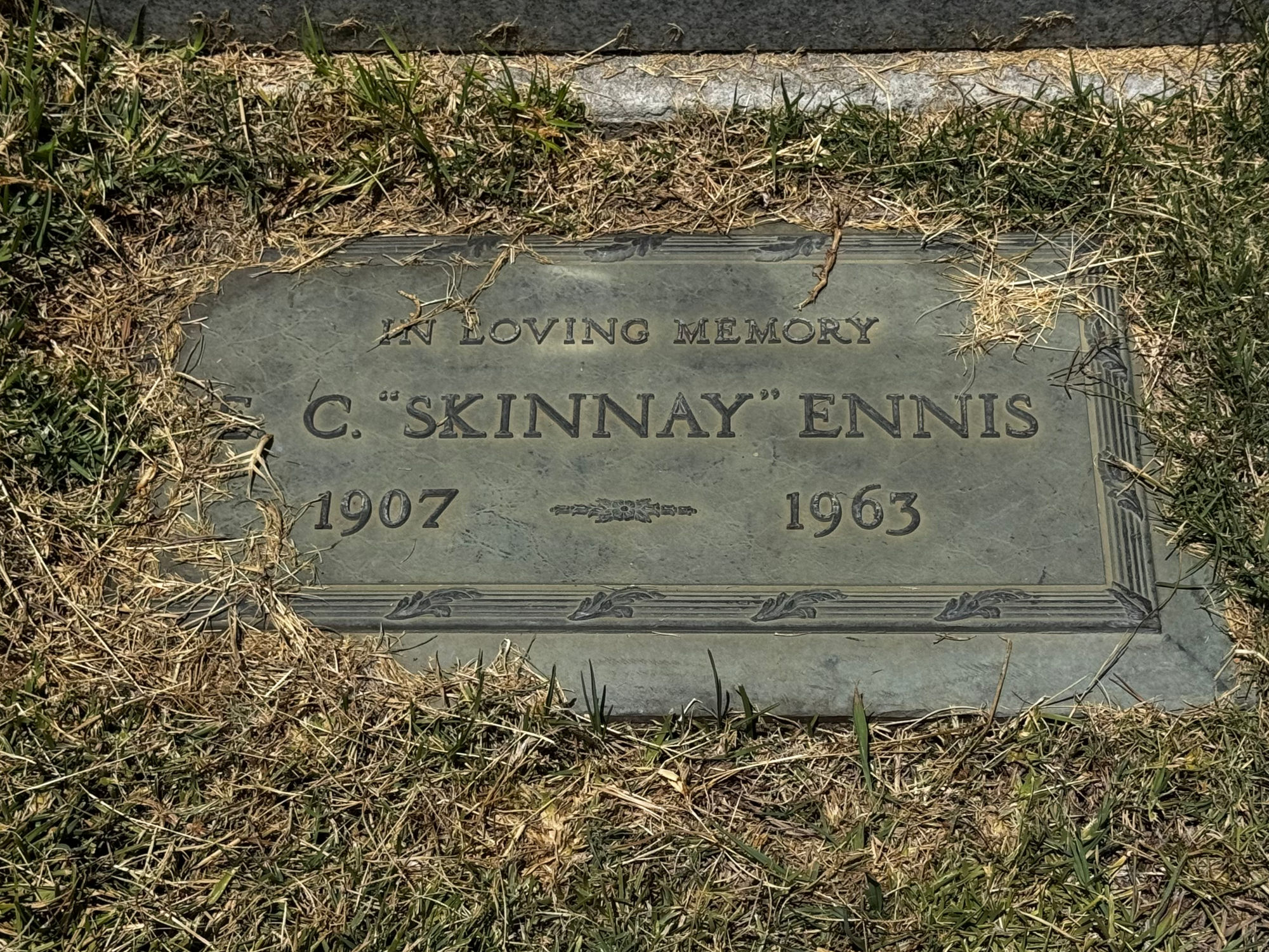 Skinnay Ennis Grave