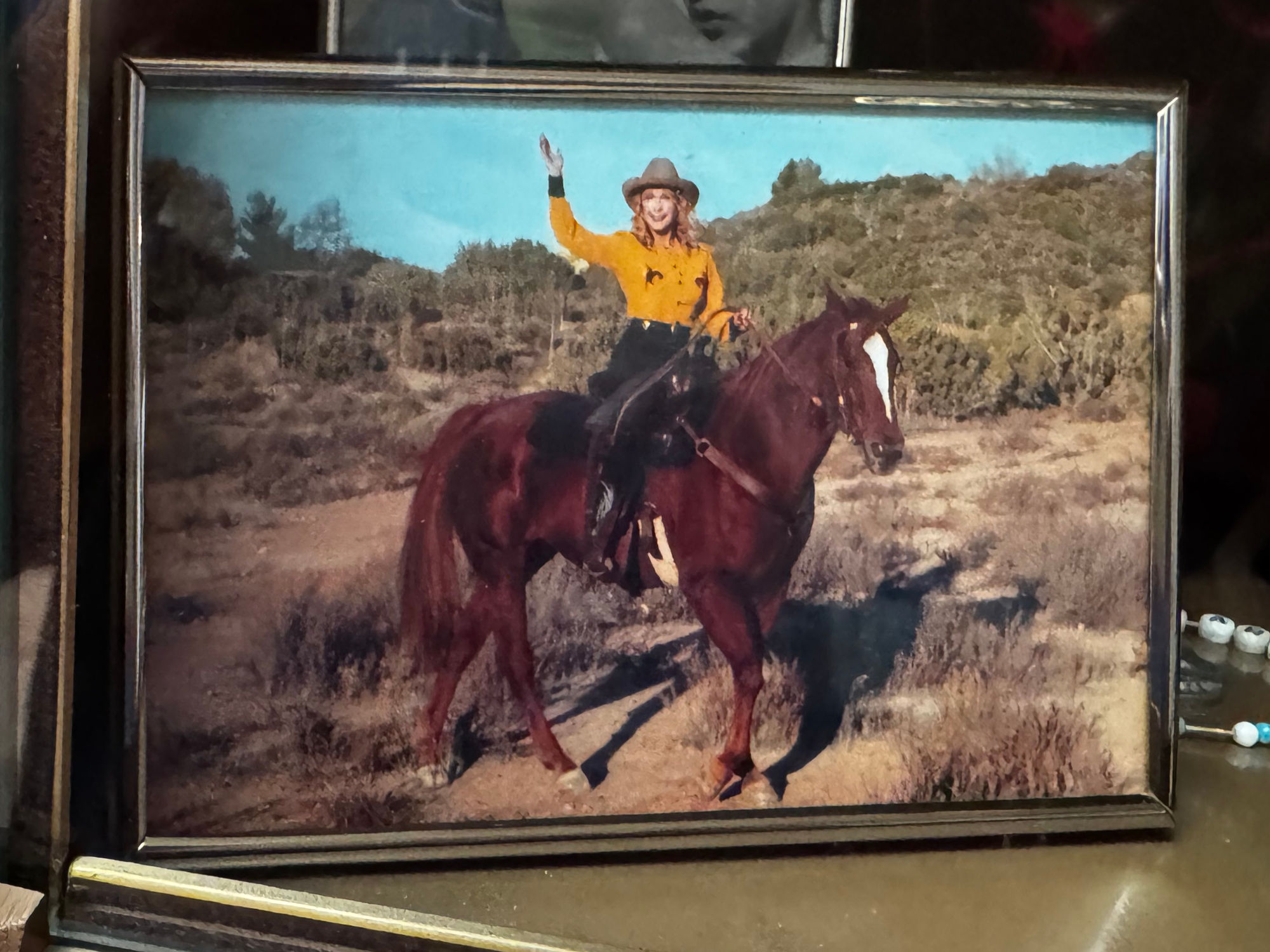 Stella Stevens On a Horse