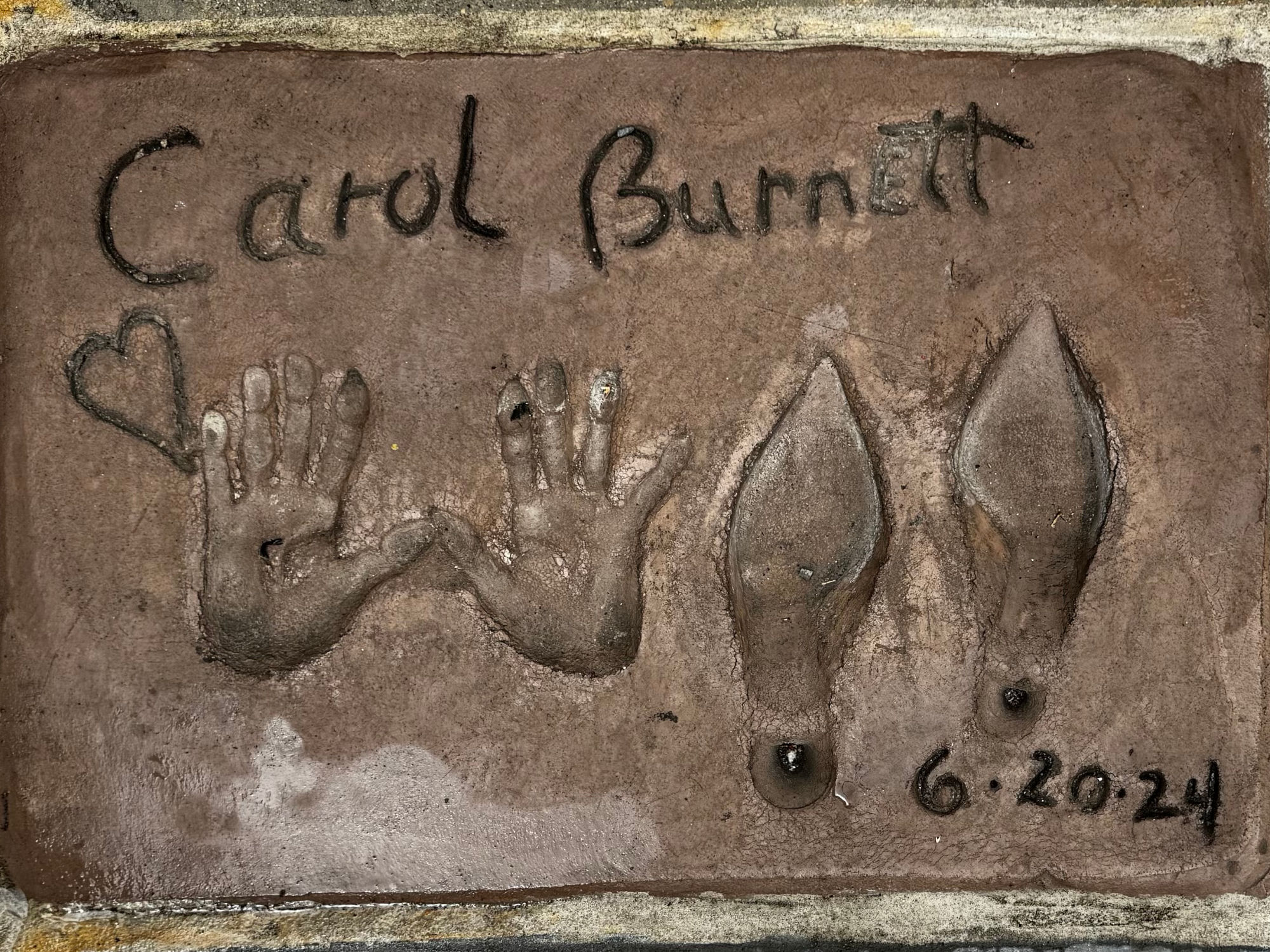 TCL Chinese Theatre Carol Burnett