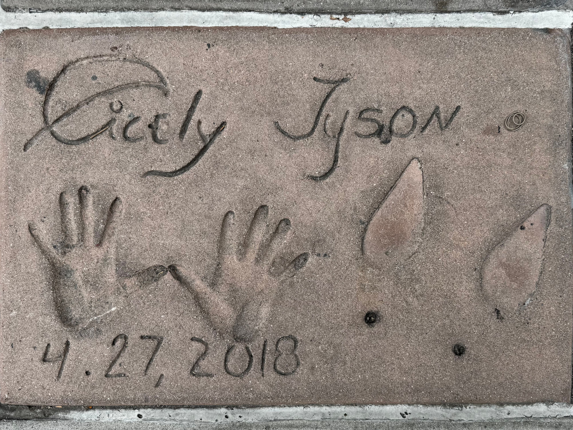 TCL Chinese Theatre Cicely Tyson