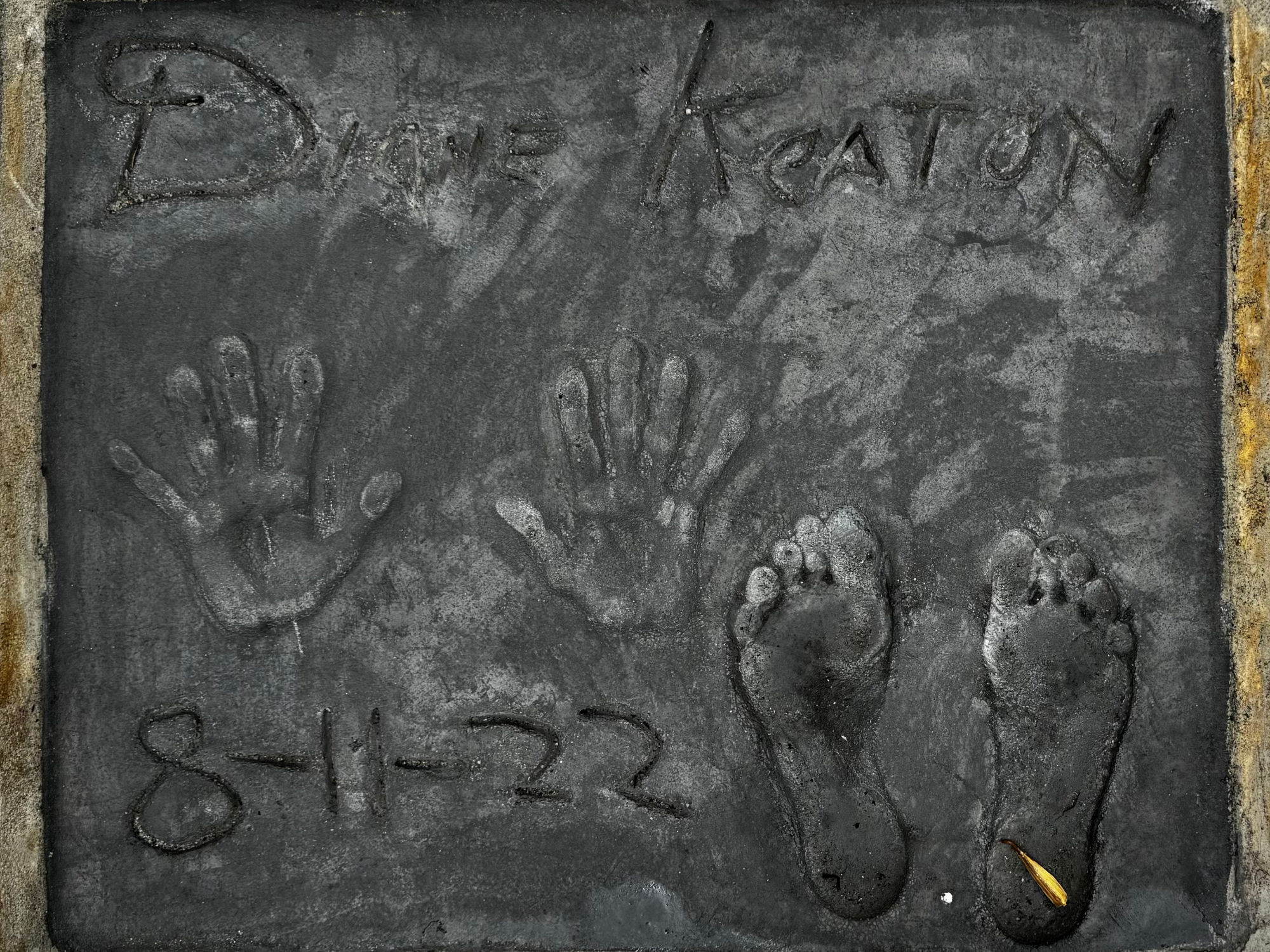 TCL Chinese Theatre Diane Keaton