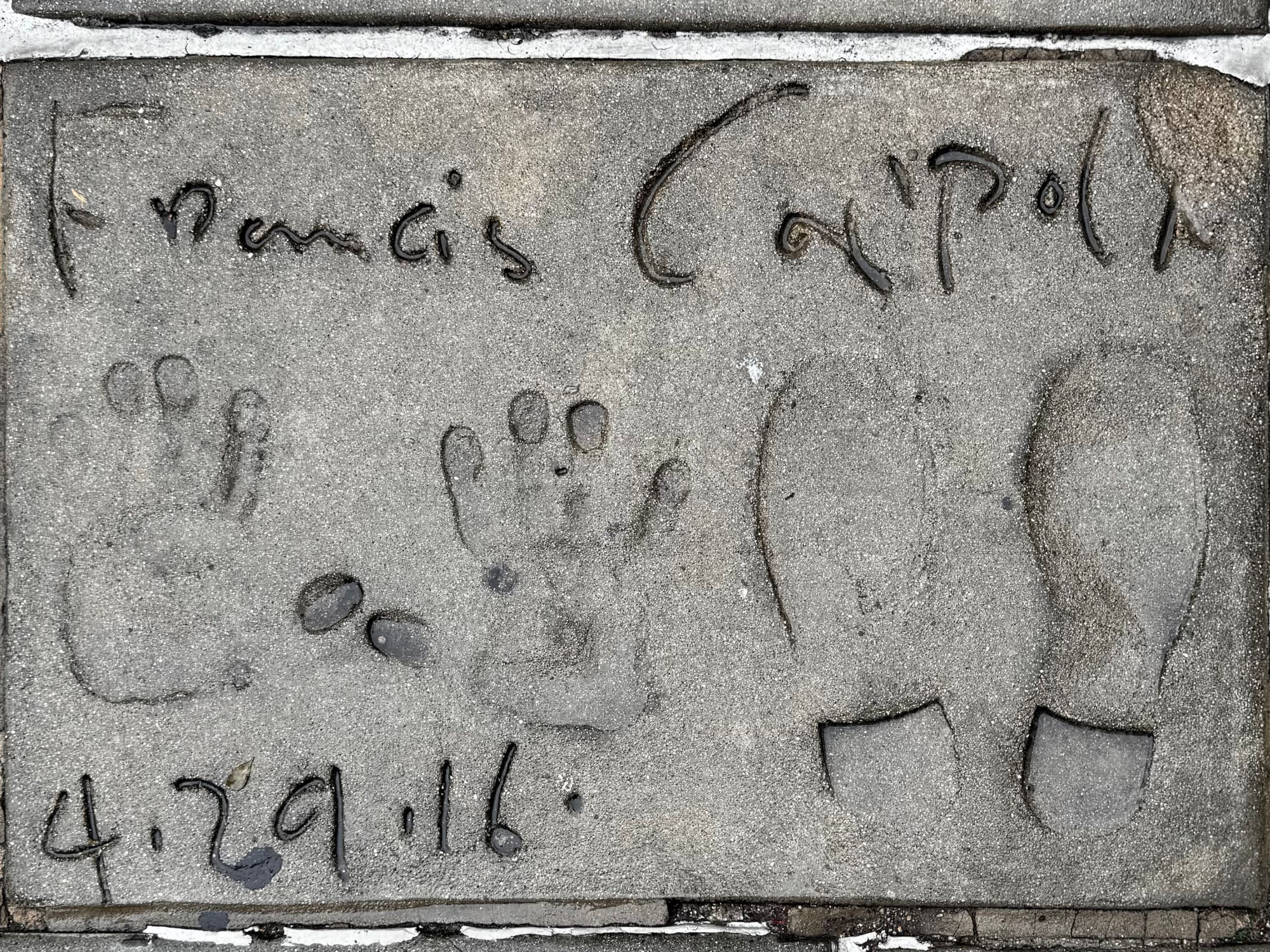 TCL Chinese Theatre Francis Ford Coppola