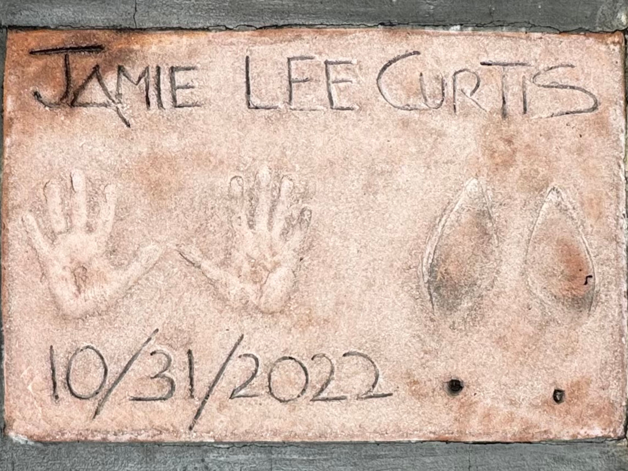 TCL Chinese Theatre Jamie Lee Curtis