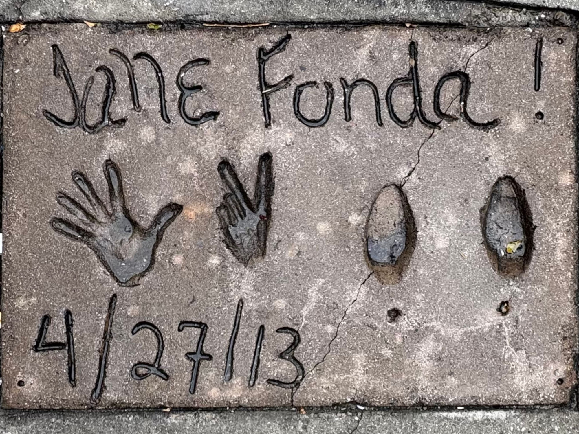 TCL Chinese Theatre Jane Fonda