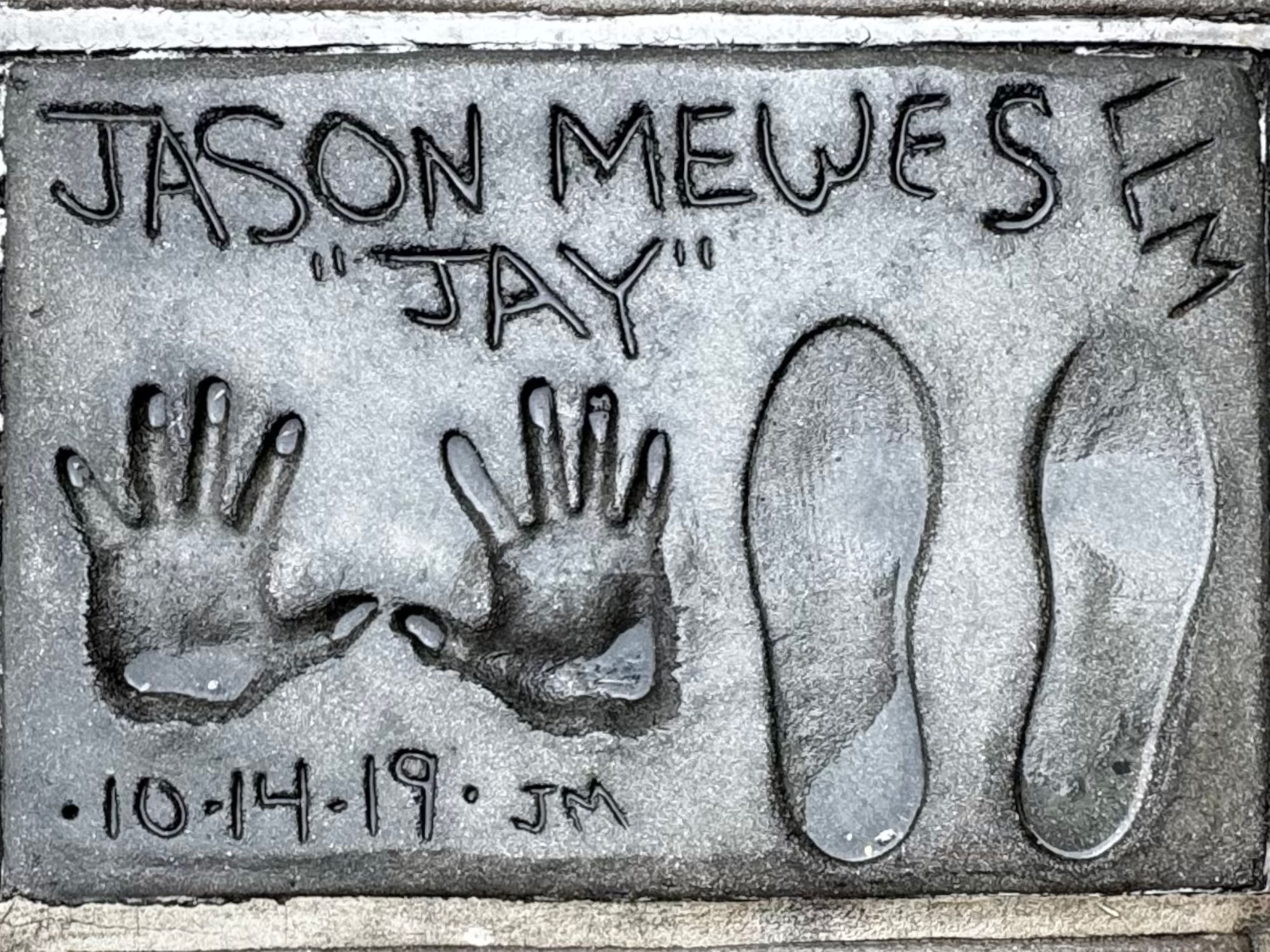 TCL Chinese Theatre Jason Mewes