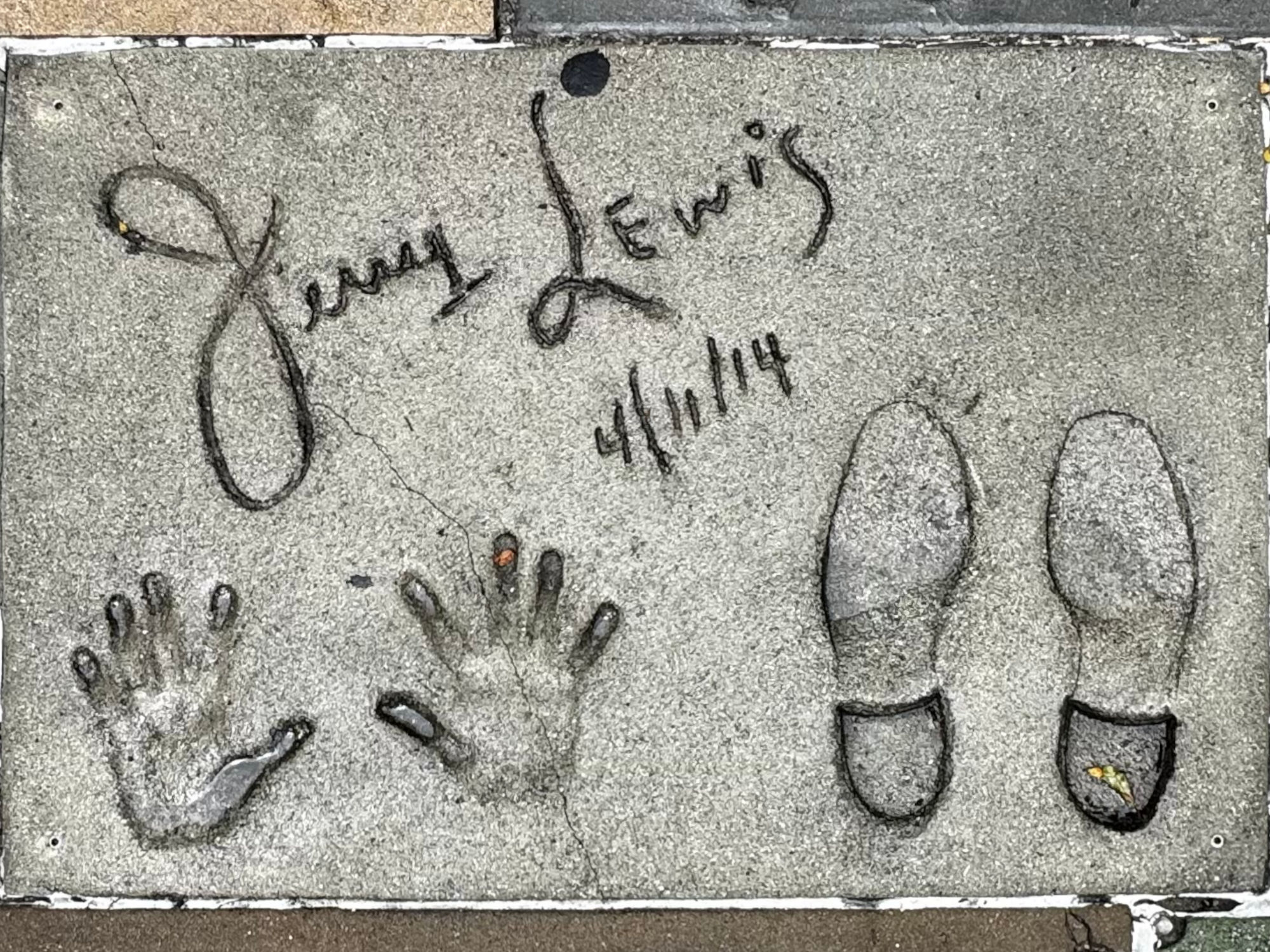 TCL Chinese Theatre Jerry Lewis