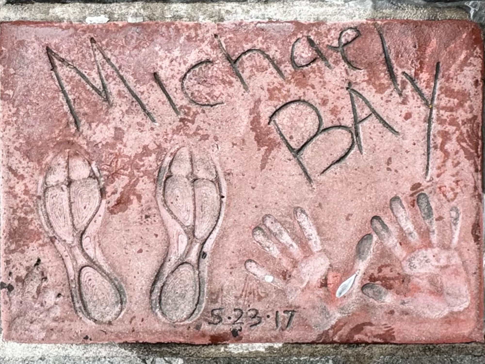 TCL Chinese Theatre Michael Bay