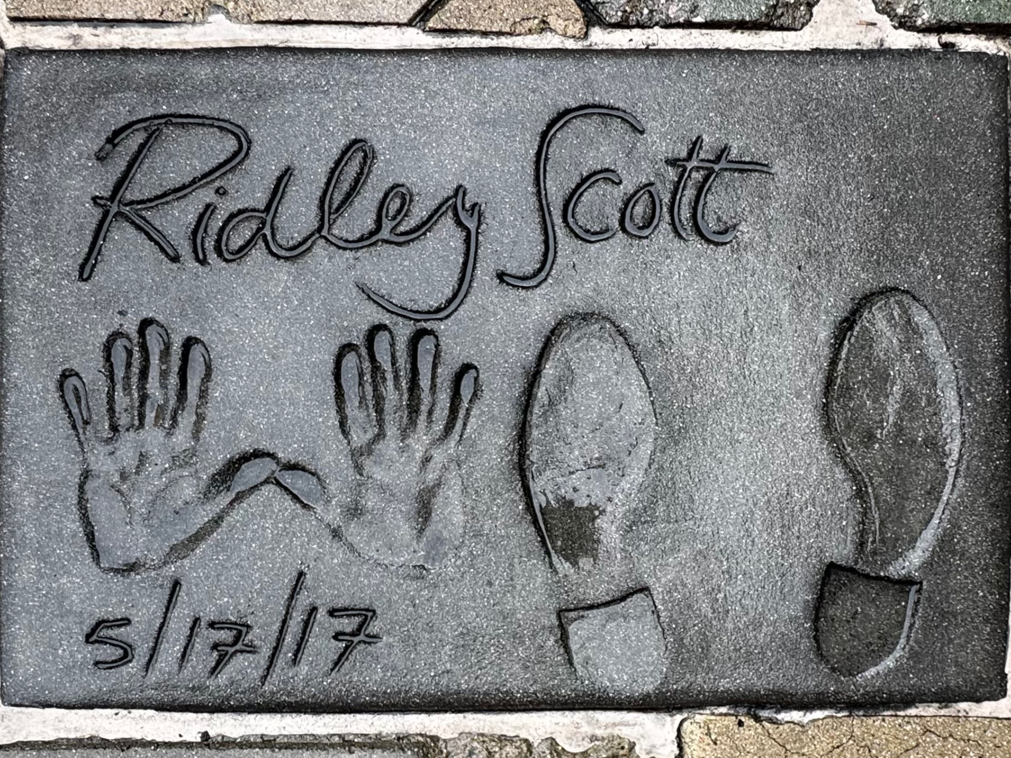 TCL Chinese Theatre Ridley Scott