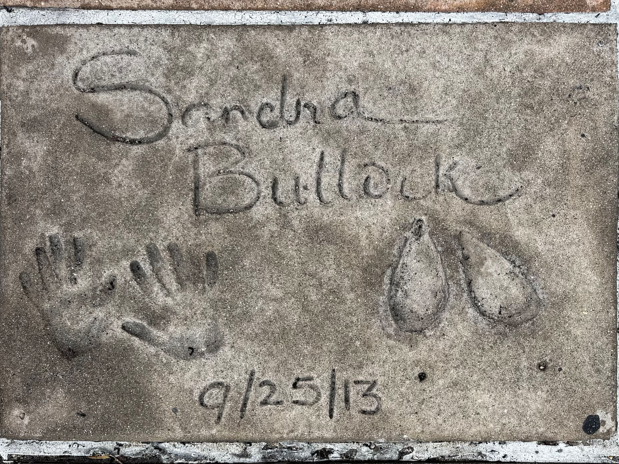TCL Chinese Theatre Sandra Bullock
