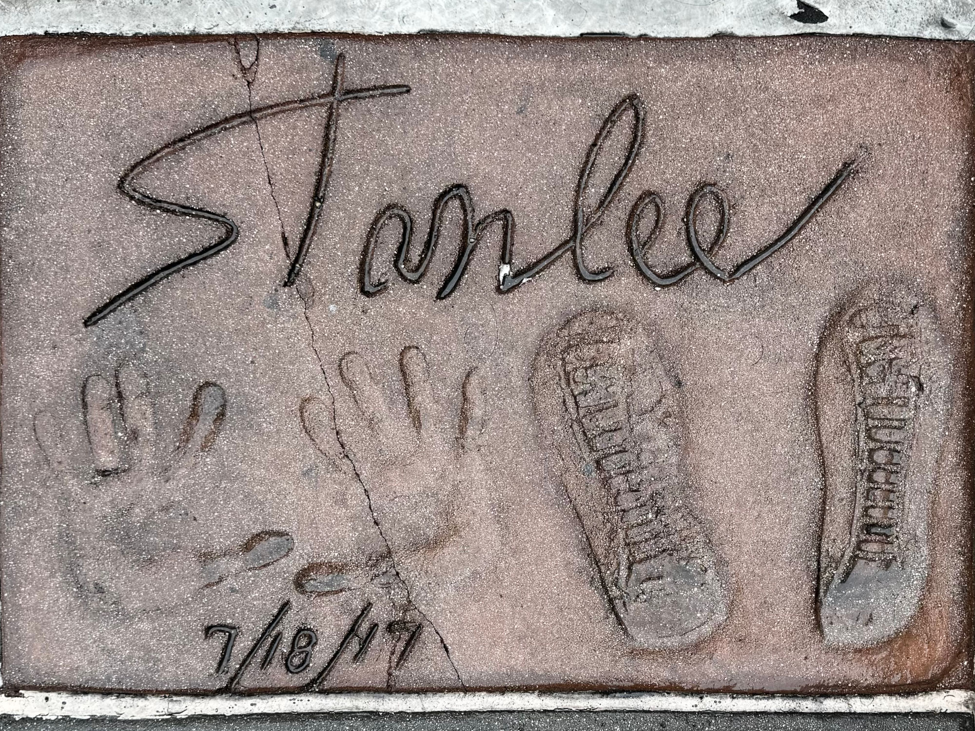 TCL Chinese Theatre Stan Lee