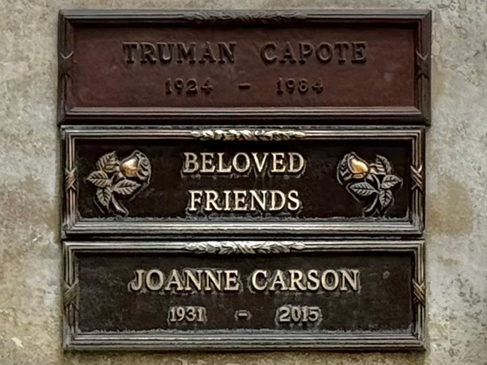 Westwood Village Memorial Park Truman Capote