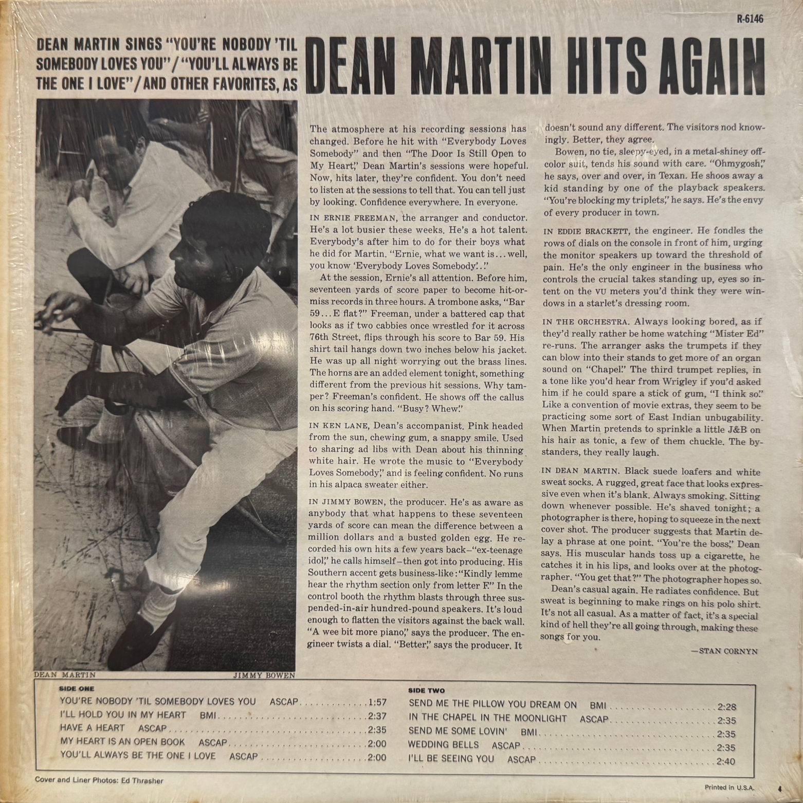 Vinyl Dean Martin Hits Again