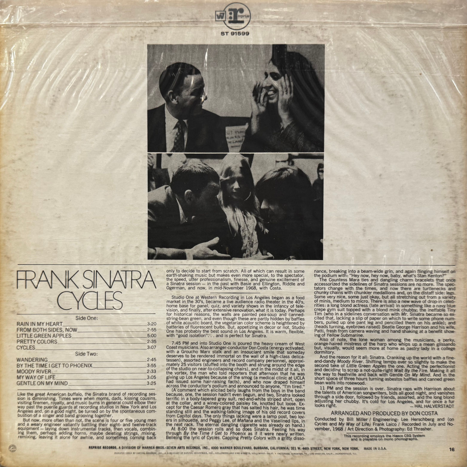 Vinyl Frank Sinatra Cycles