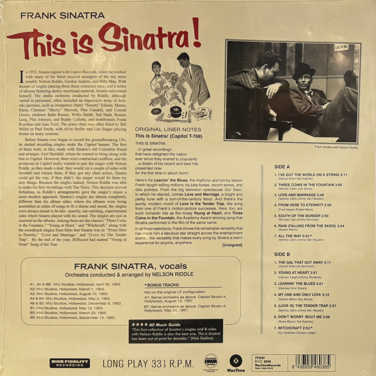 Vinyl Frank Sinatra This Is Sinatra!