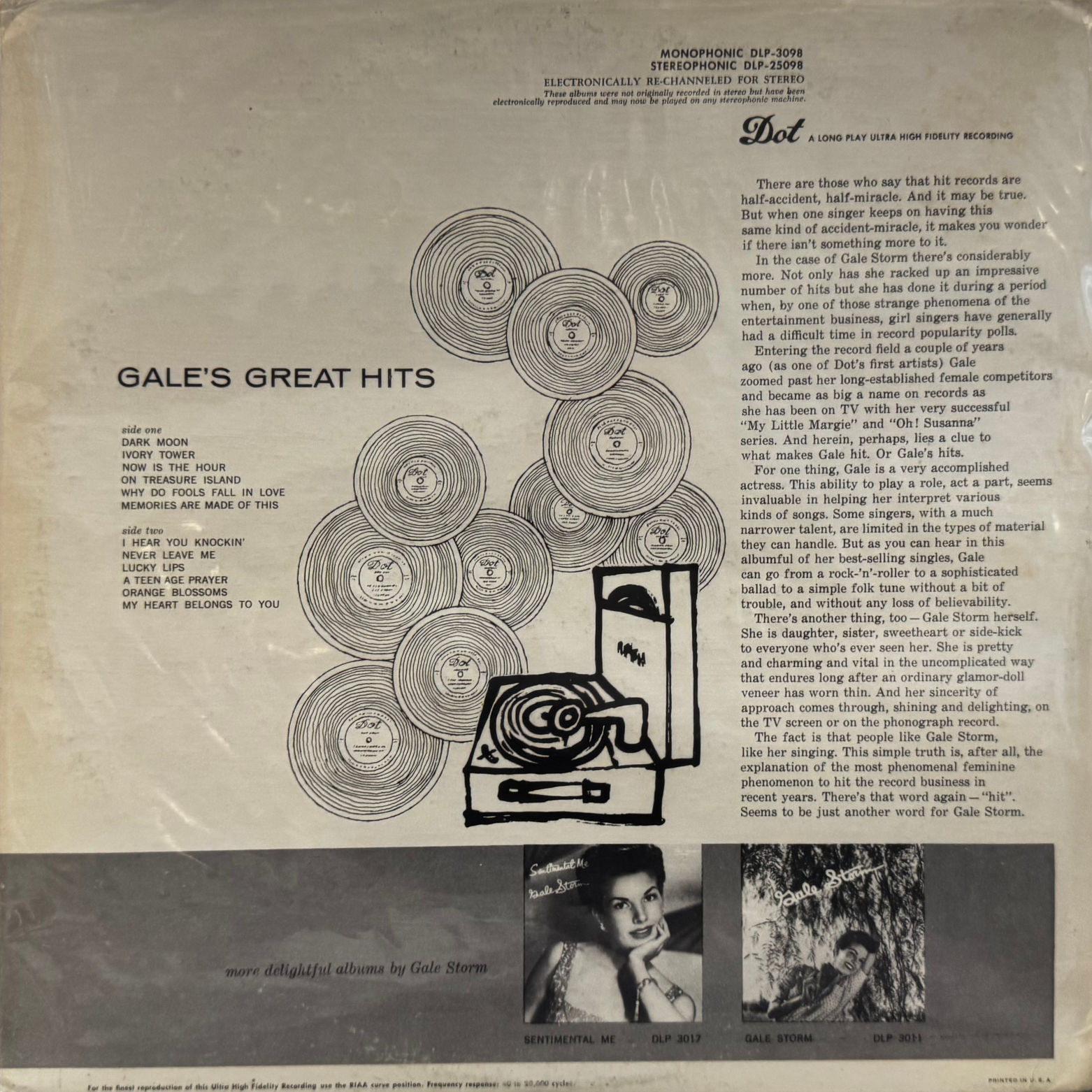 Vinyl Gale Storm Gale's Great Hits