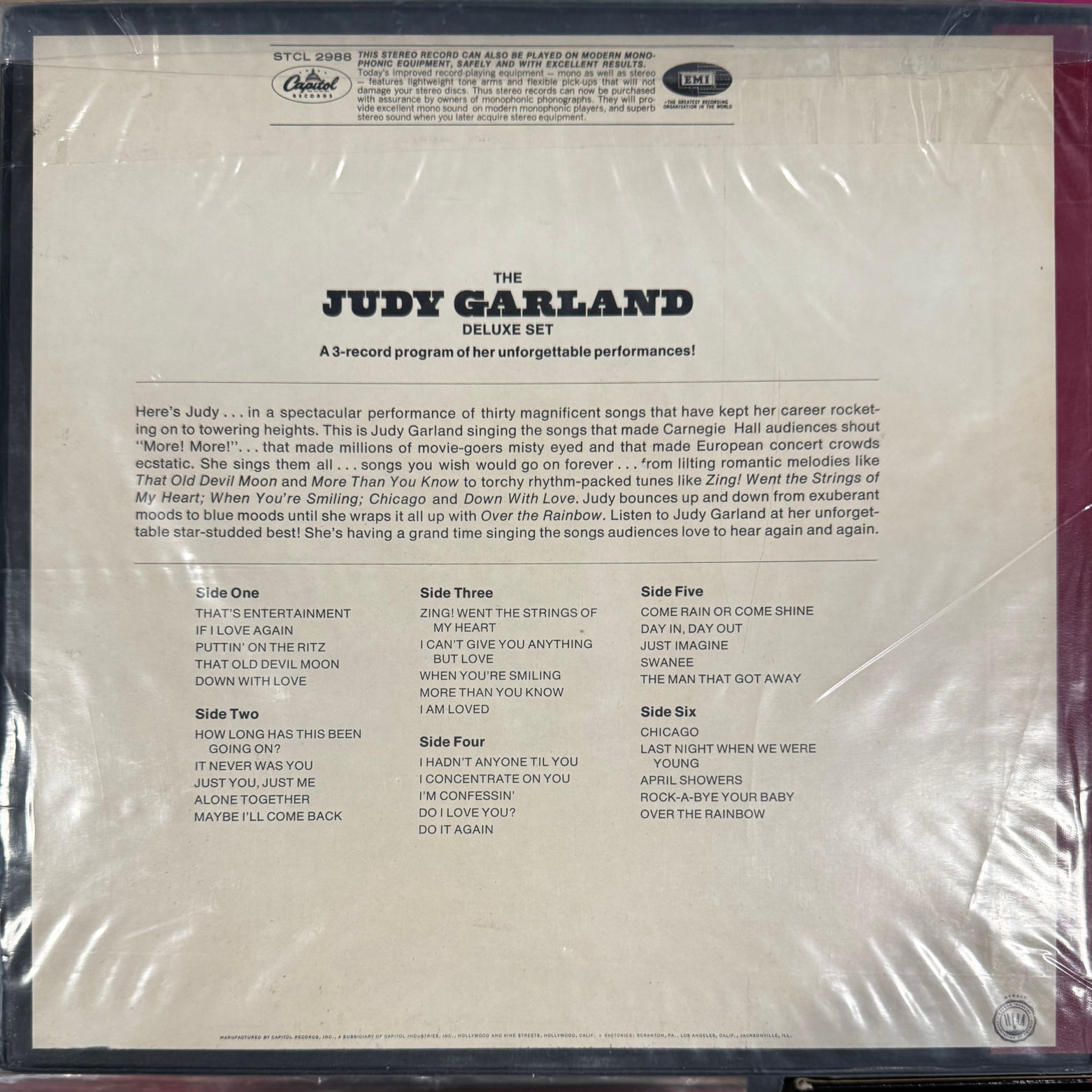 Vinyl Judy Garland The Deluxe Set