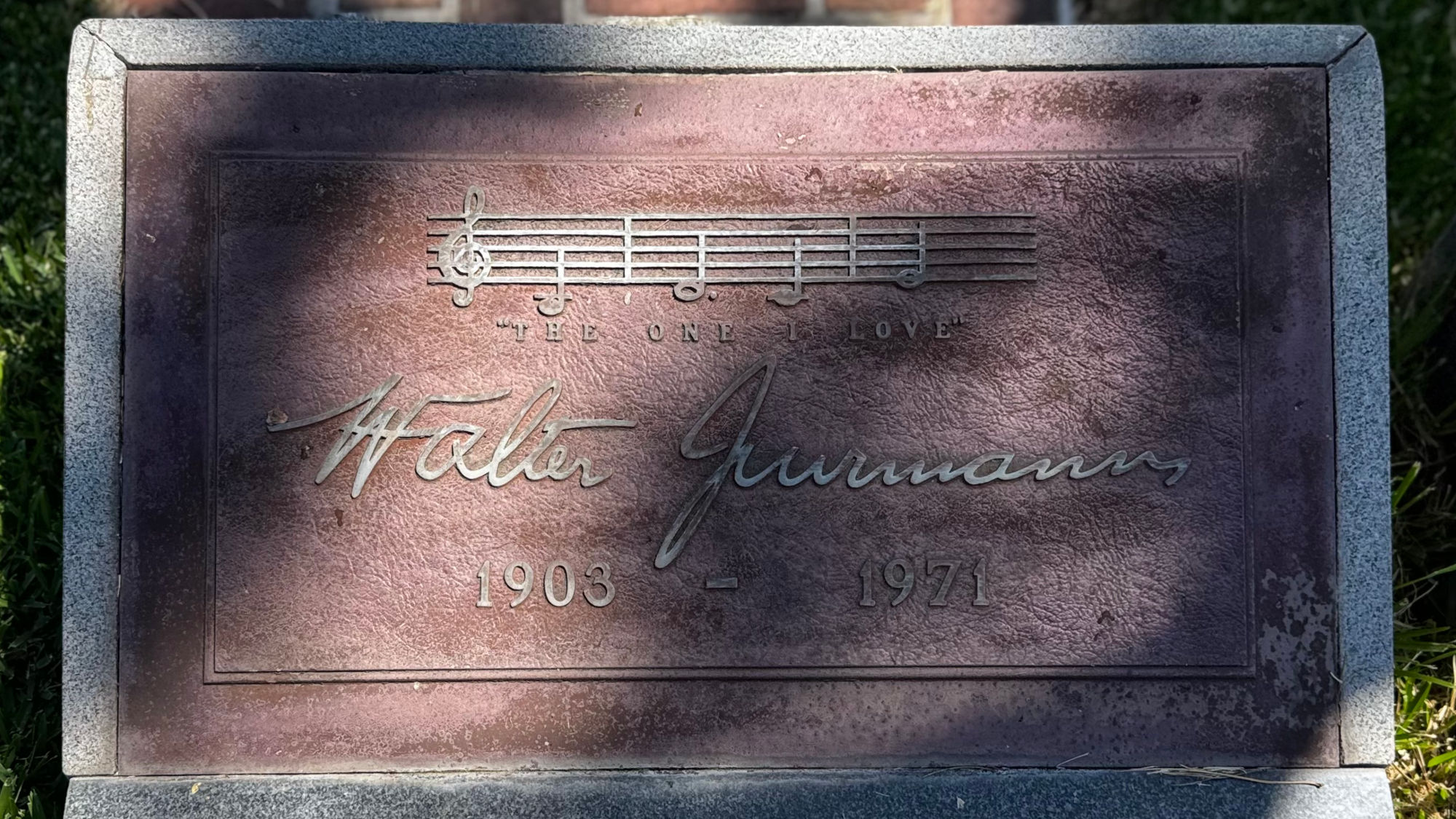 Walter Jurmann Grave