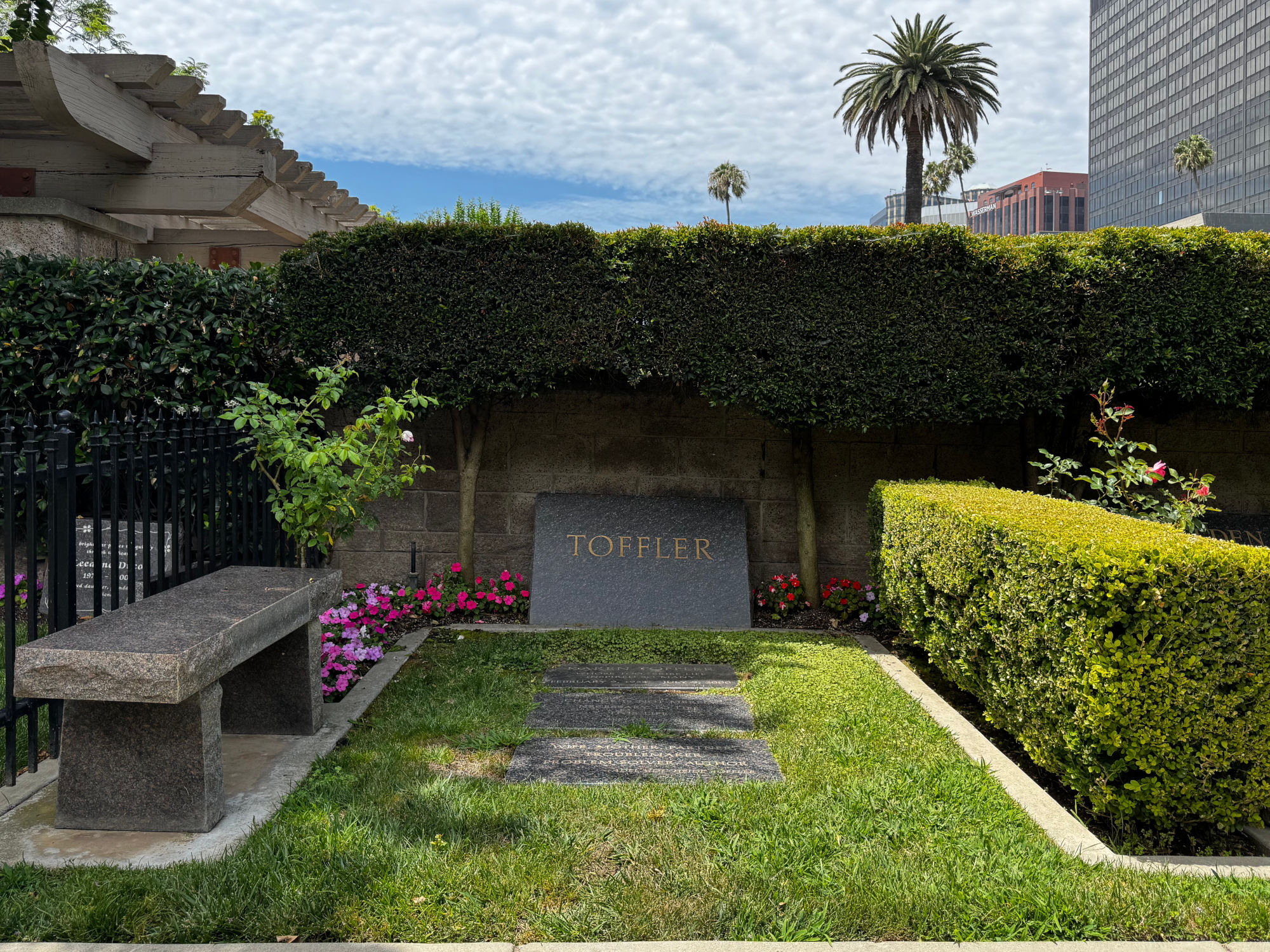 Westwood Village Memorial Park Alvin Toffler