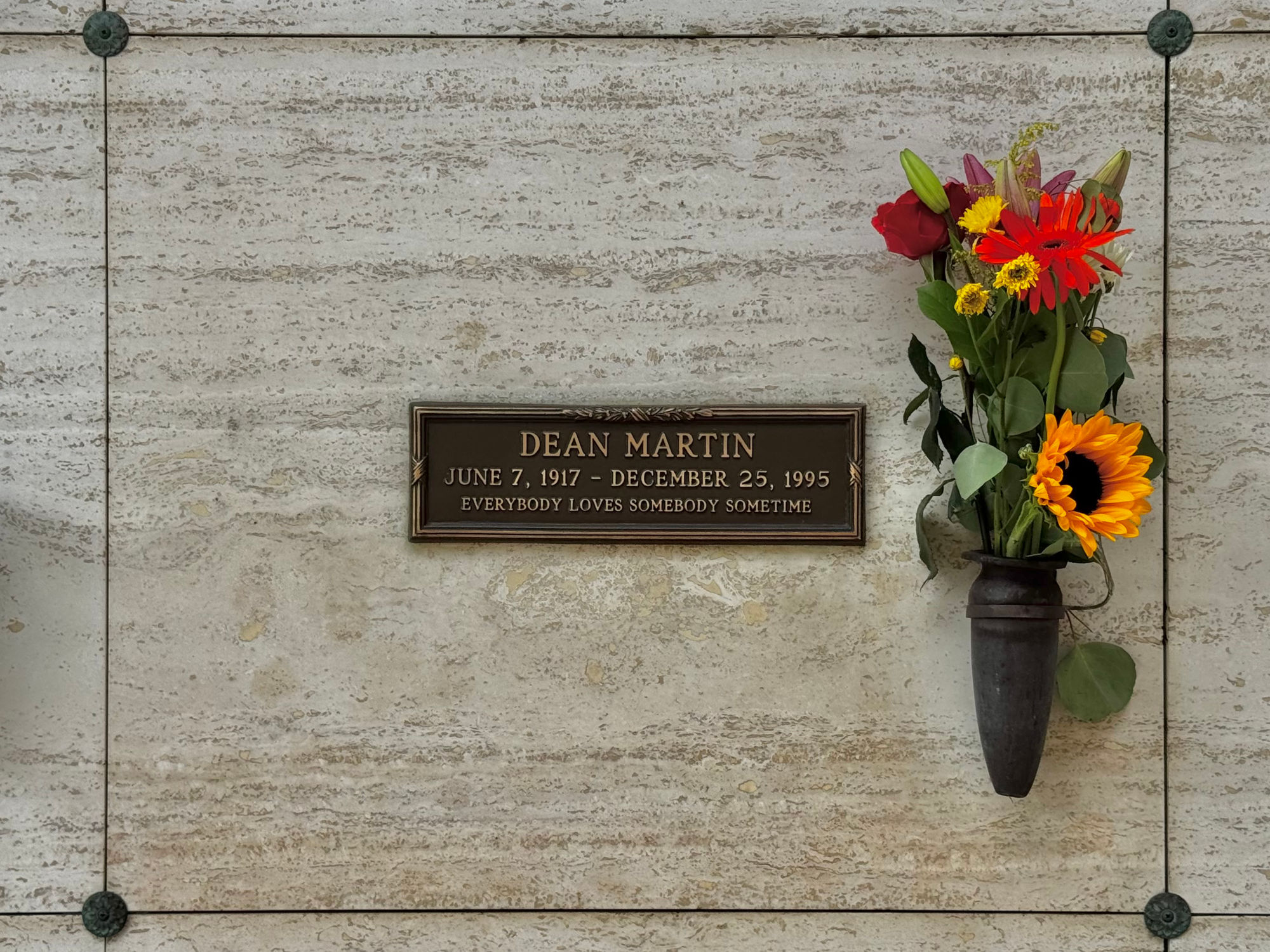 Westwood Village Memorial Park Dean Martin