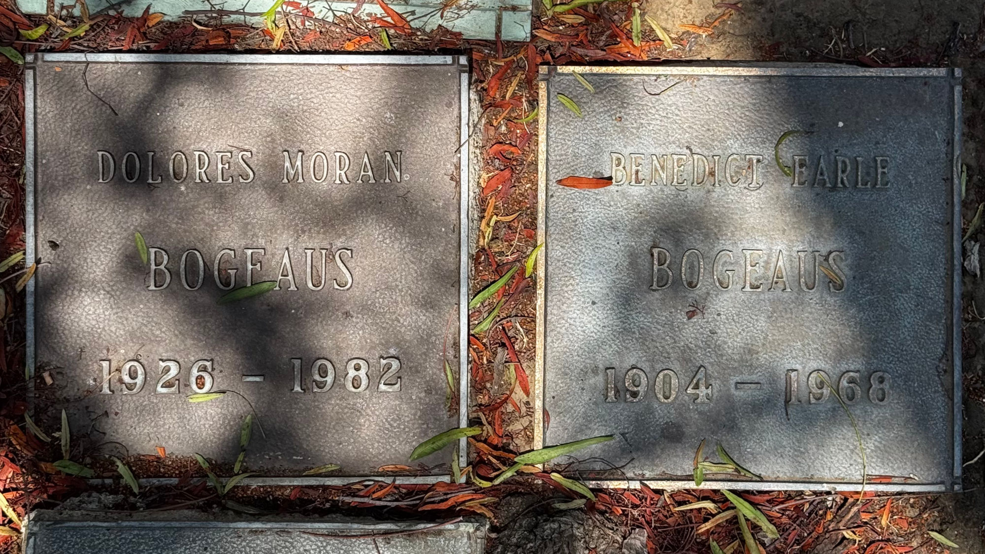 Westwood Village Memorial Park Dolores Moran and Benedict Bogeaus