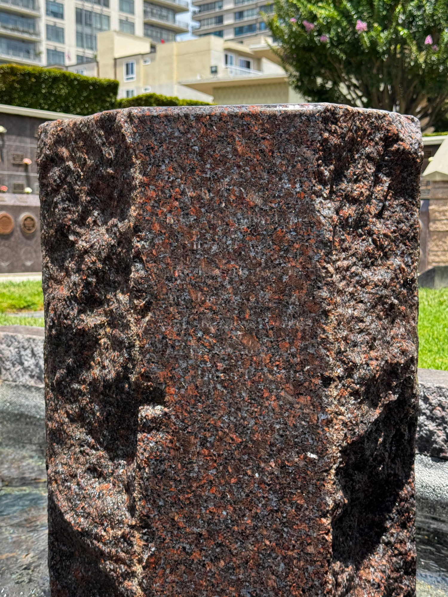Westwood Village Memorial Park Doris Roberts Memorial Fountain