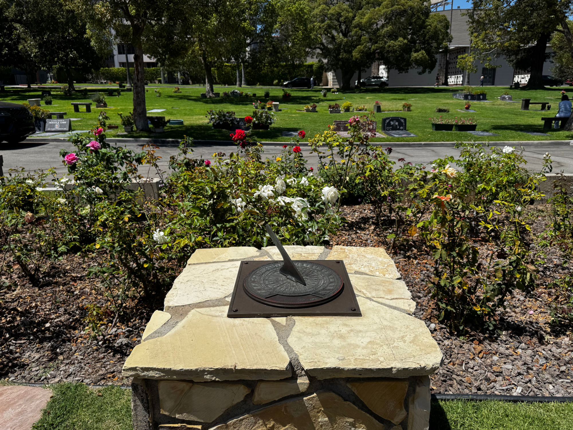 Westwood Village Memorial Park Garden of Roses