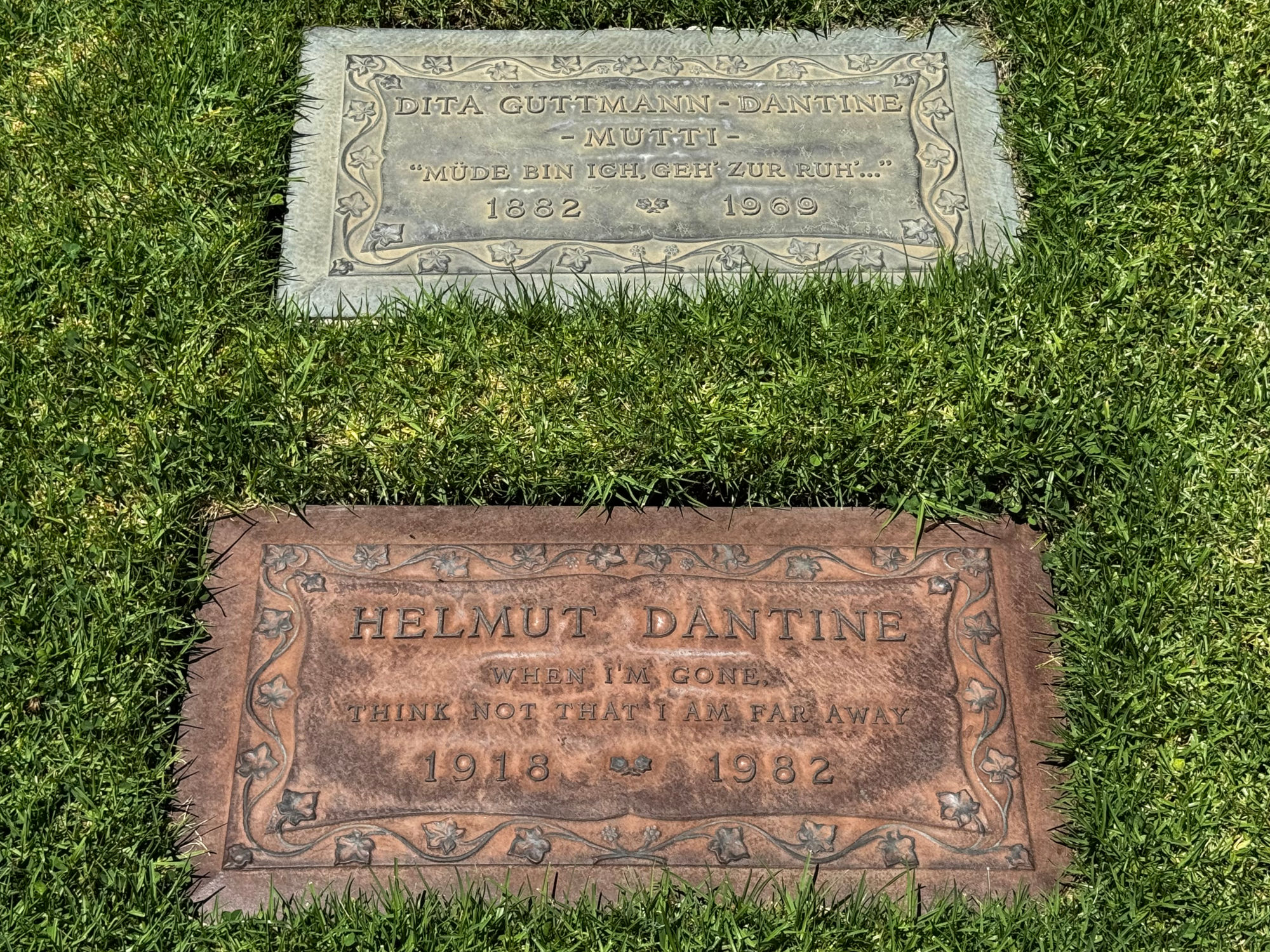 Westwood Village Memorial Park Helmut Dantine
