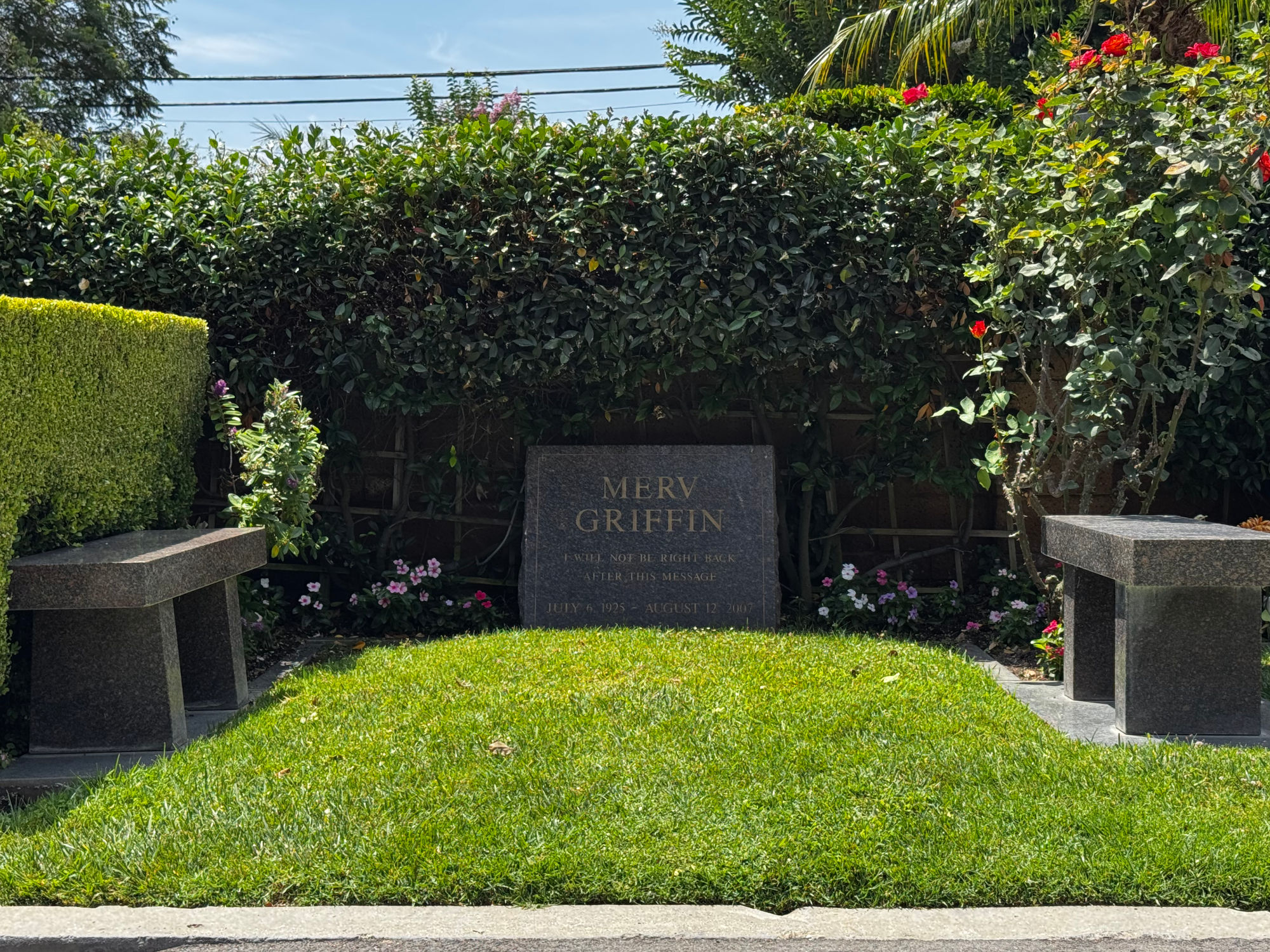 Westwood Village Memorial Park Merv Griffin