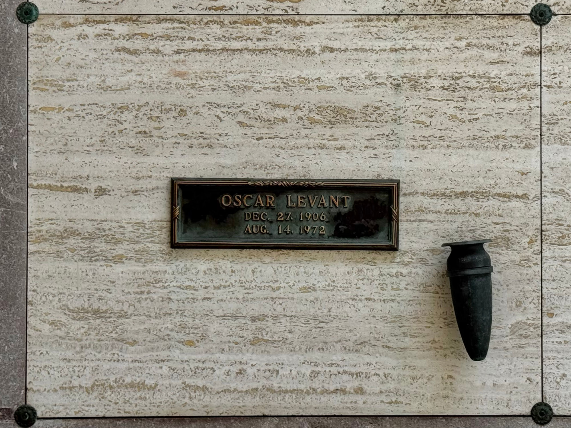 Westwood Village Memorial Park Oscar Levant