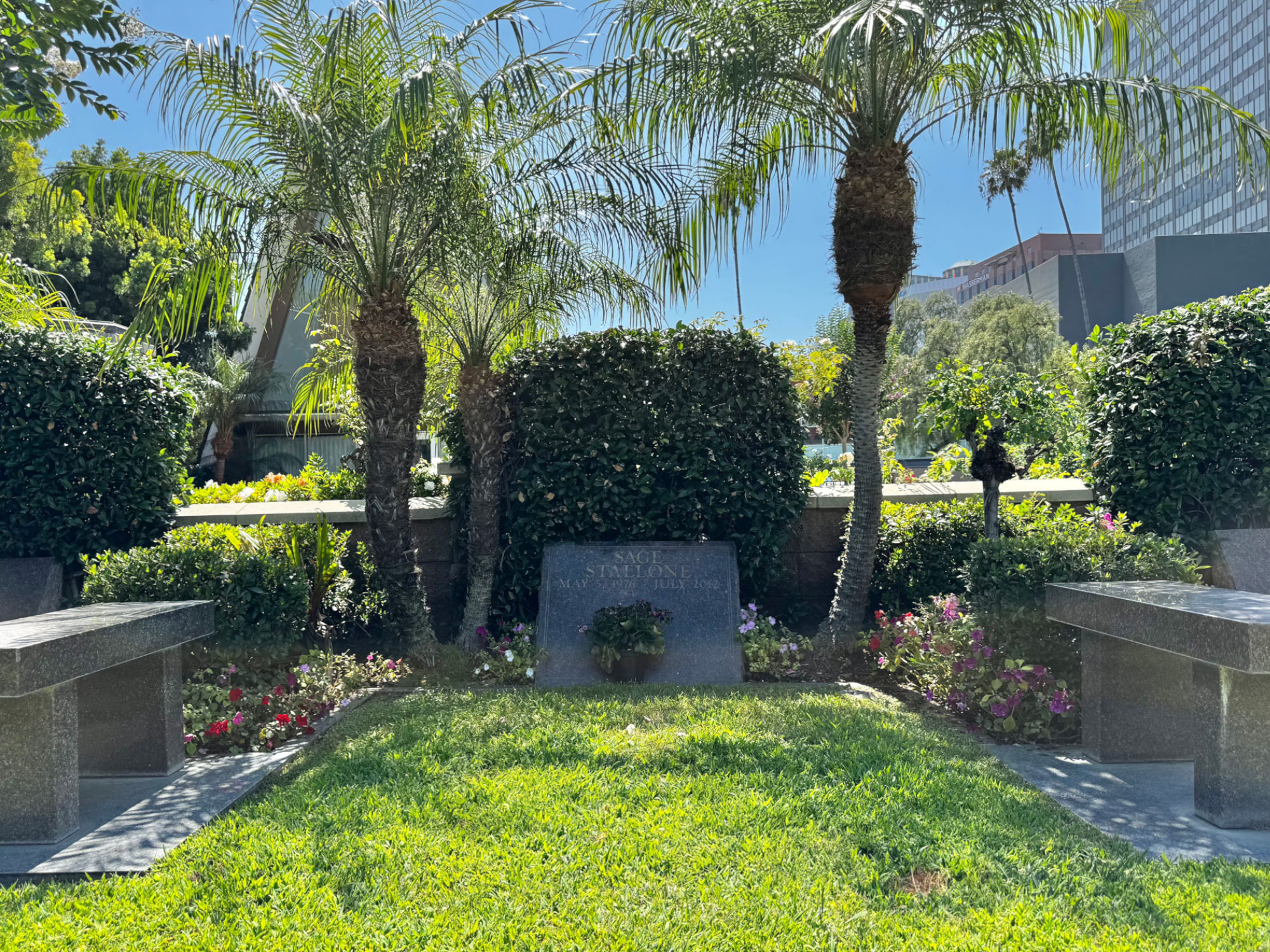 Westwood Village Memorial Park Sage Stallone