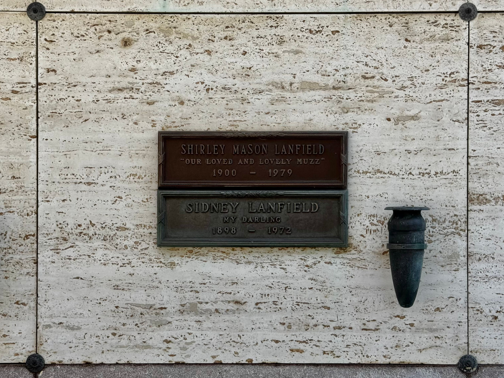 Westwood Village Memorial Park Shirley Mason