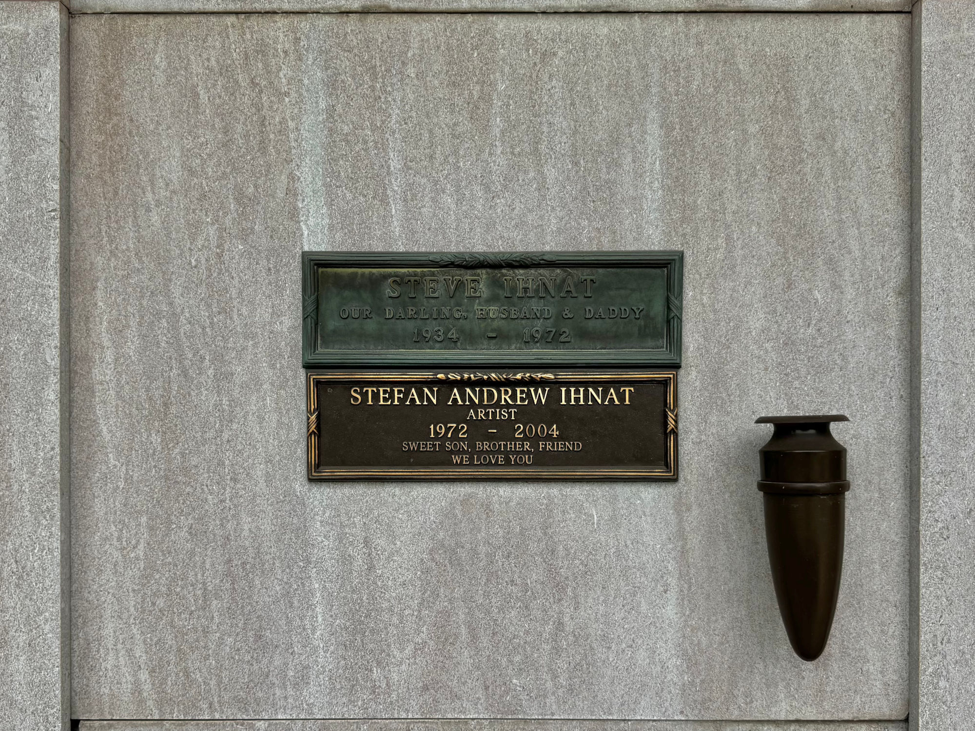 Westwood Village Memorial Park Steve Ihnat