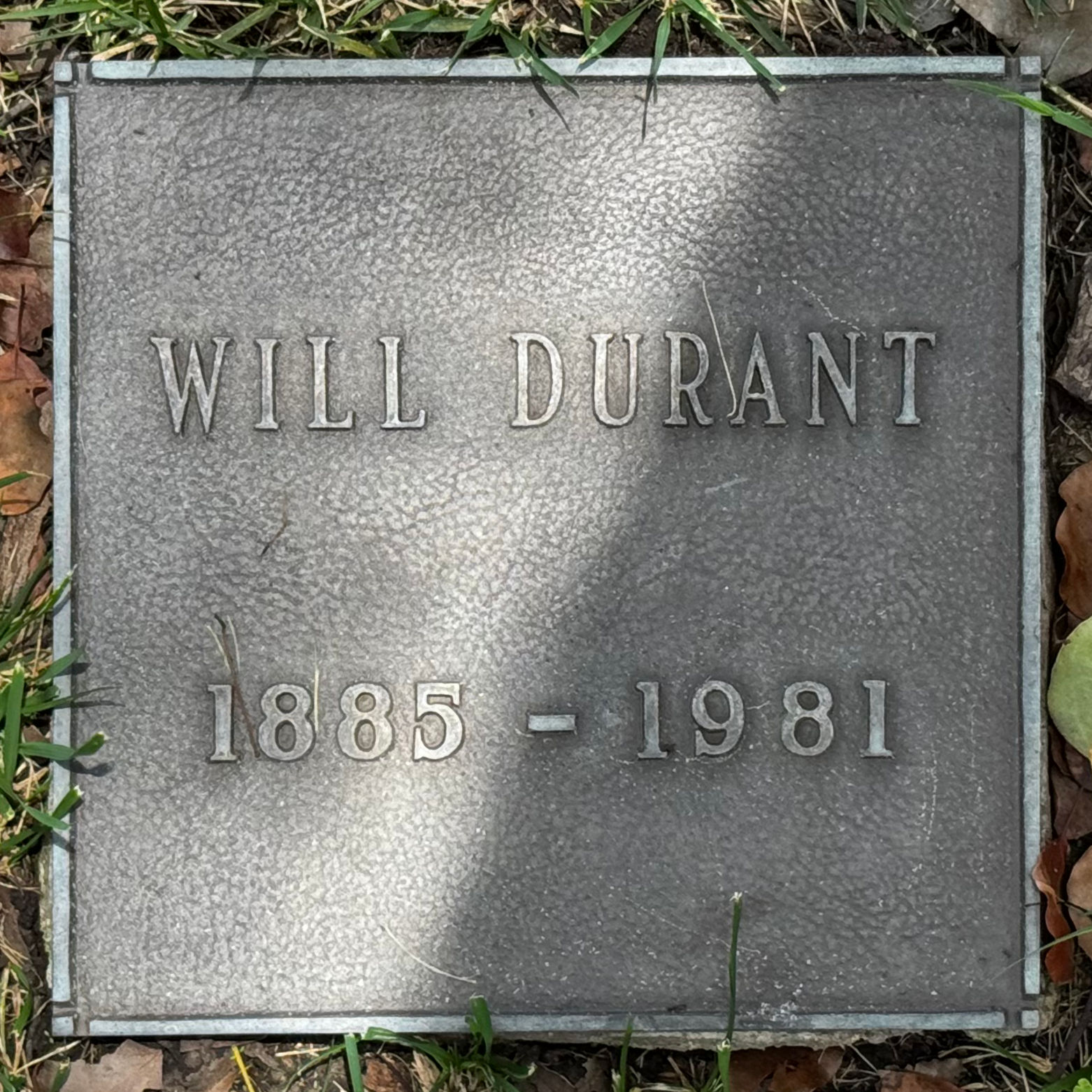 Westwood Village Memorial Park Will Durant