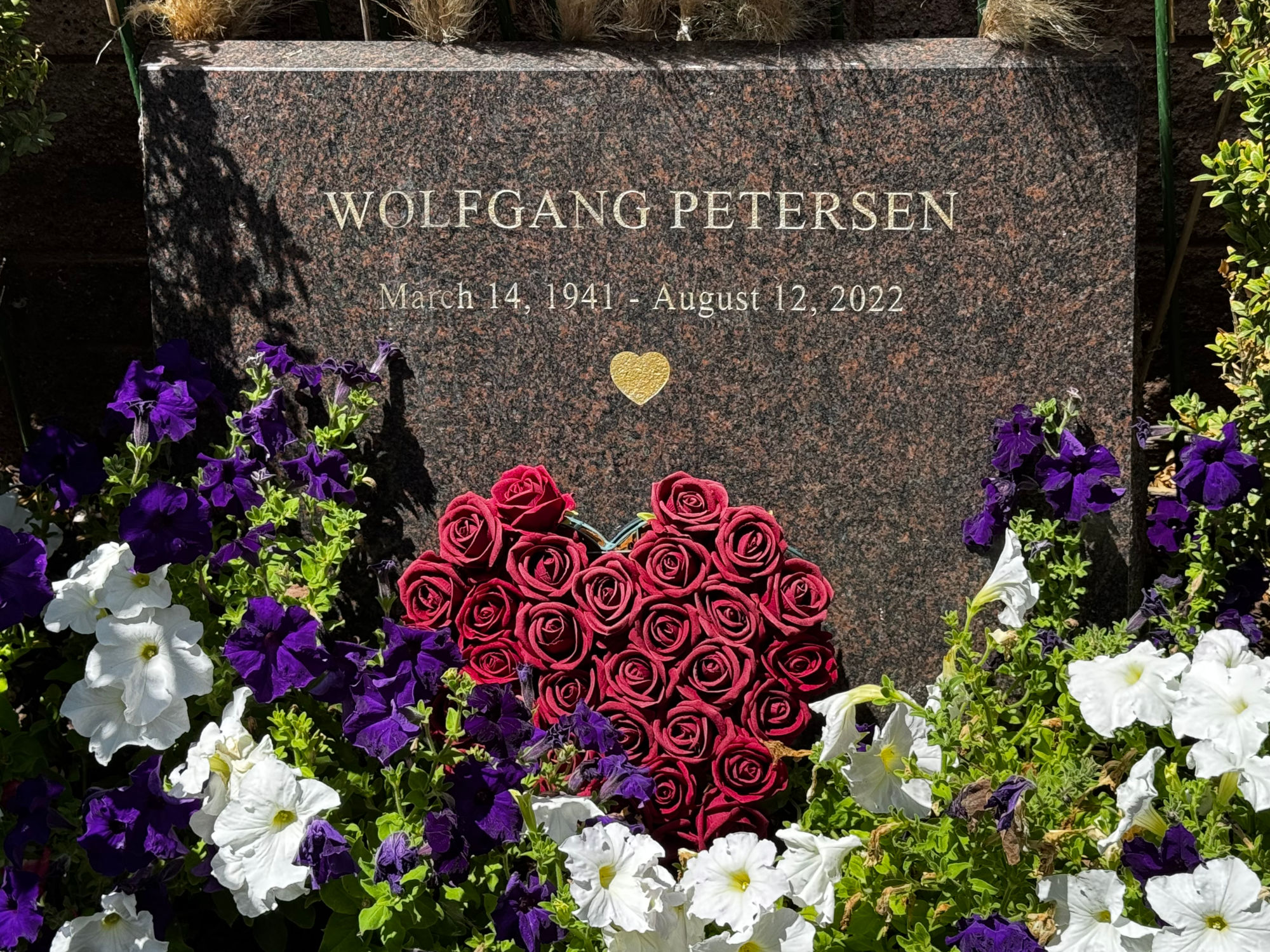 Westwood Village Memorial Park Wolfgang Petersen