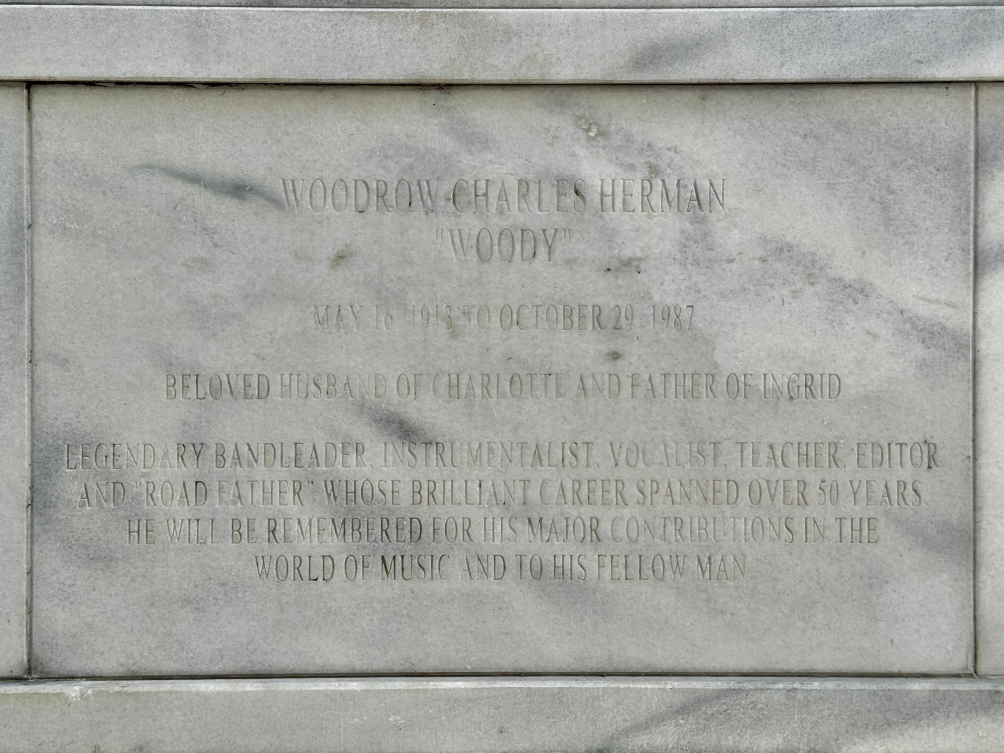 Woodrow Charles Herman Grave